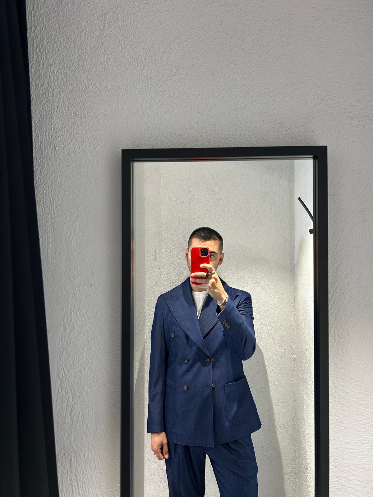 ABITO DELON EFFETTO DENIM - 1363