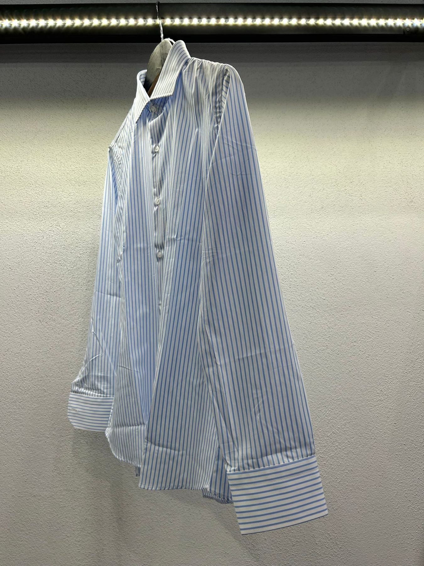 CAMICIA IN COTONE A RIGHE - 1060