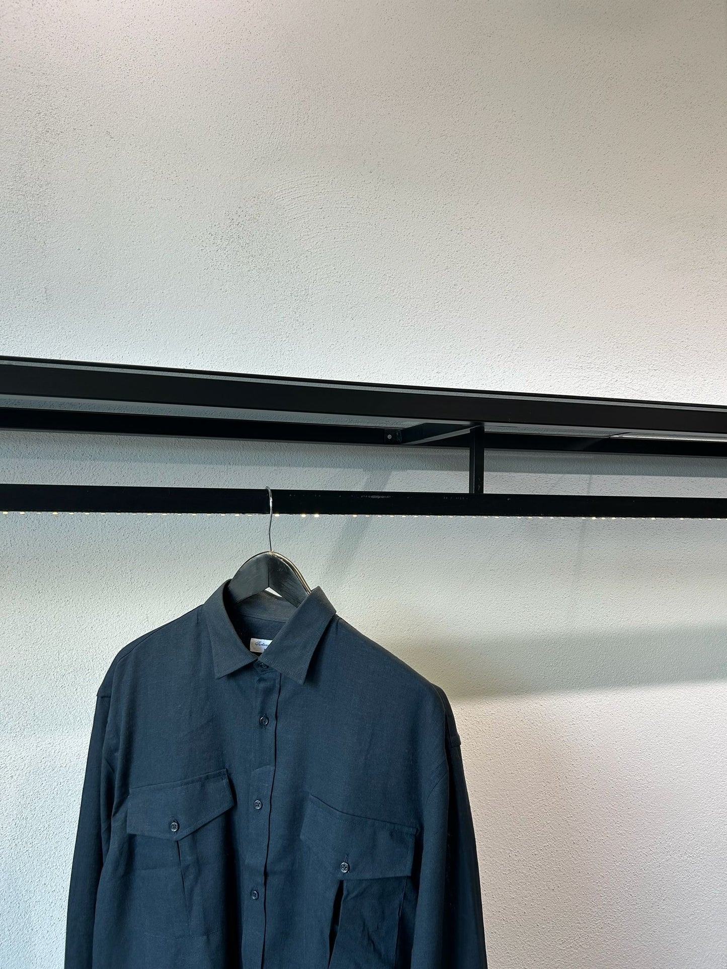 SAHARIANA OVERSIZE IN MISTO LINO - 1680