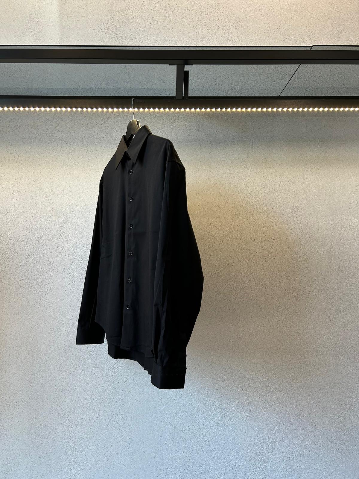 CAMICIA ROUND IN GABARDINA - 1316