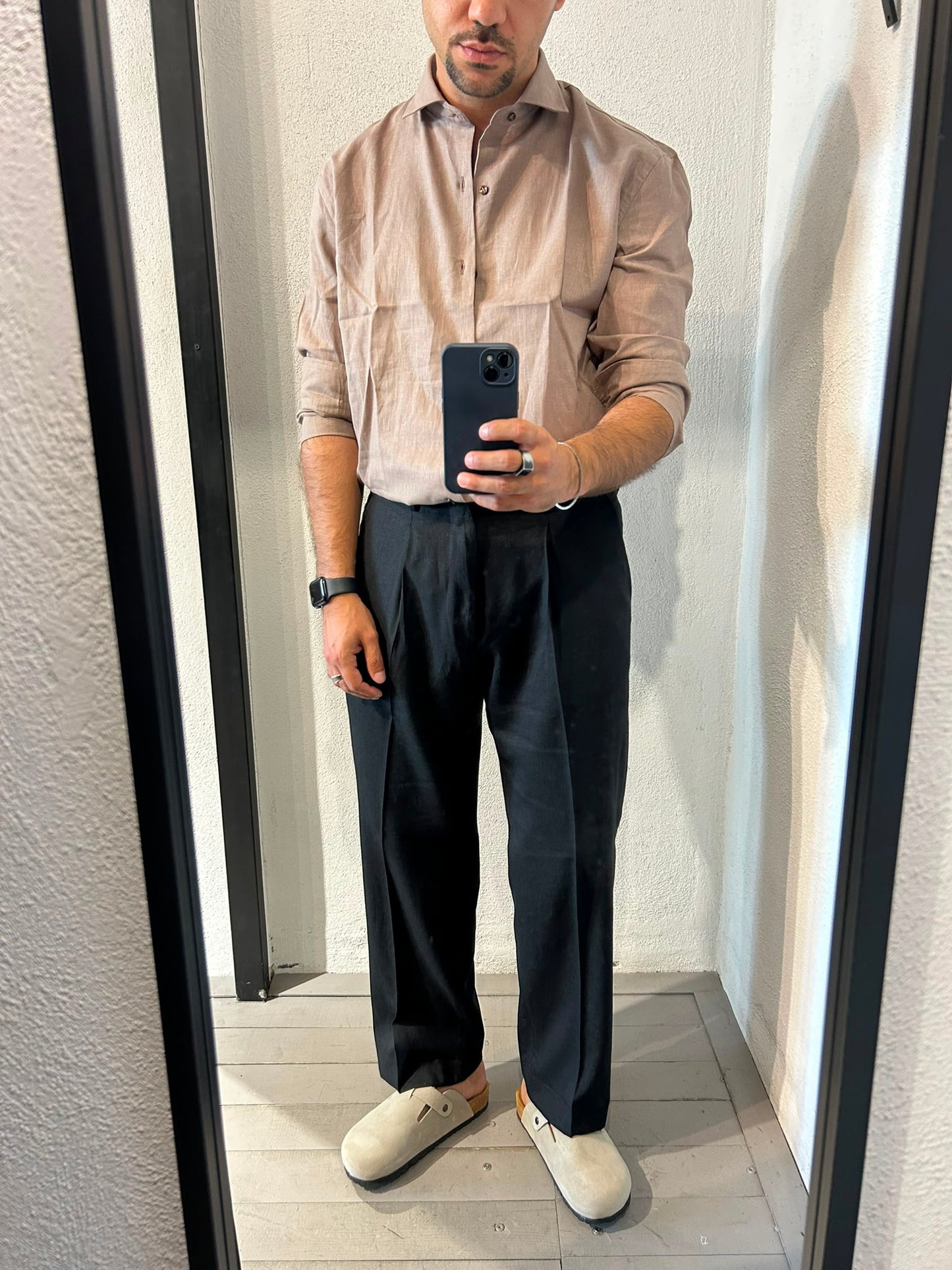 PANTALONE OLD TEX LINO - 1699