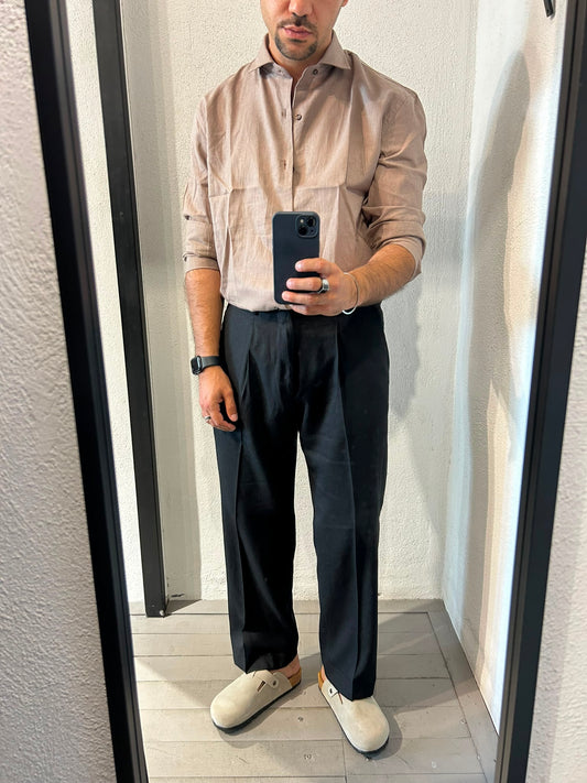 PANTALONE OLD TEX LINO - 1699