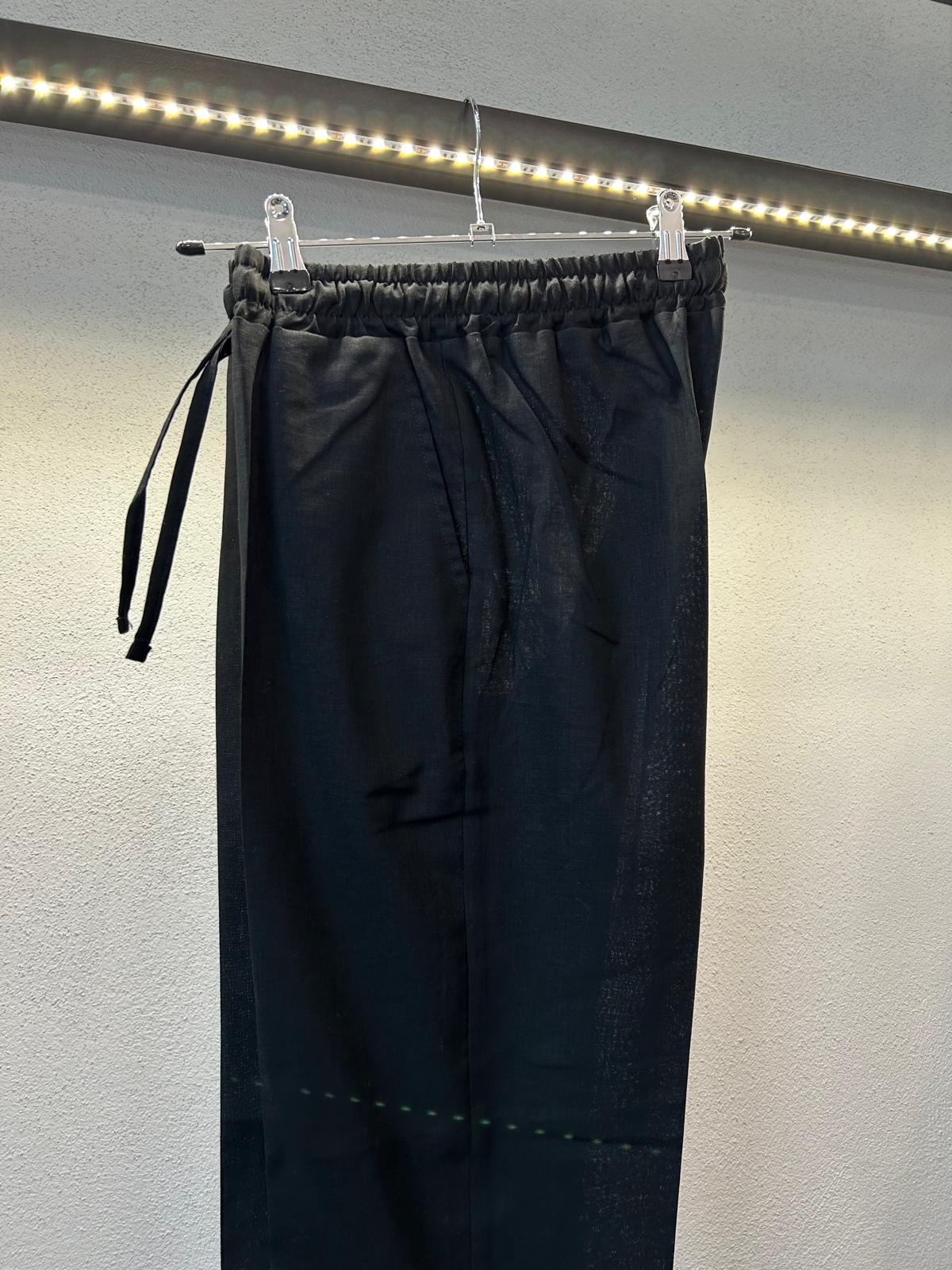 PANTALACCIO IN LINO ORIA - 1150