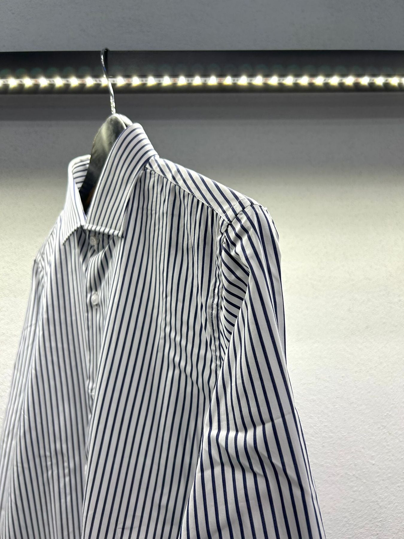 CAMICIA IN COTONE A RIGHE - 1060