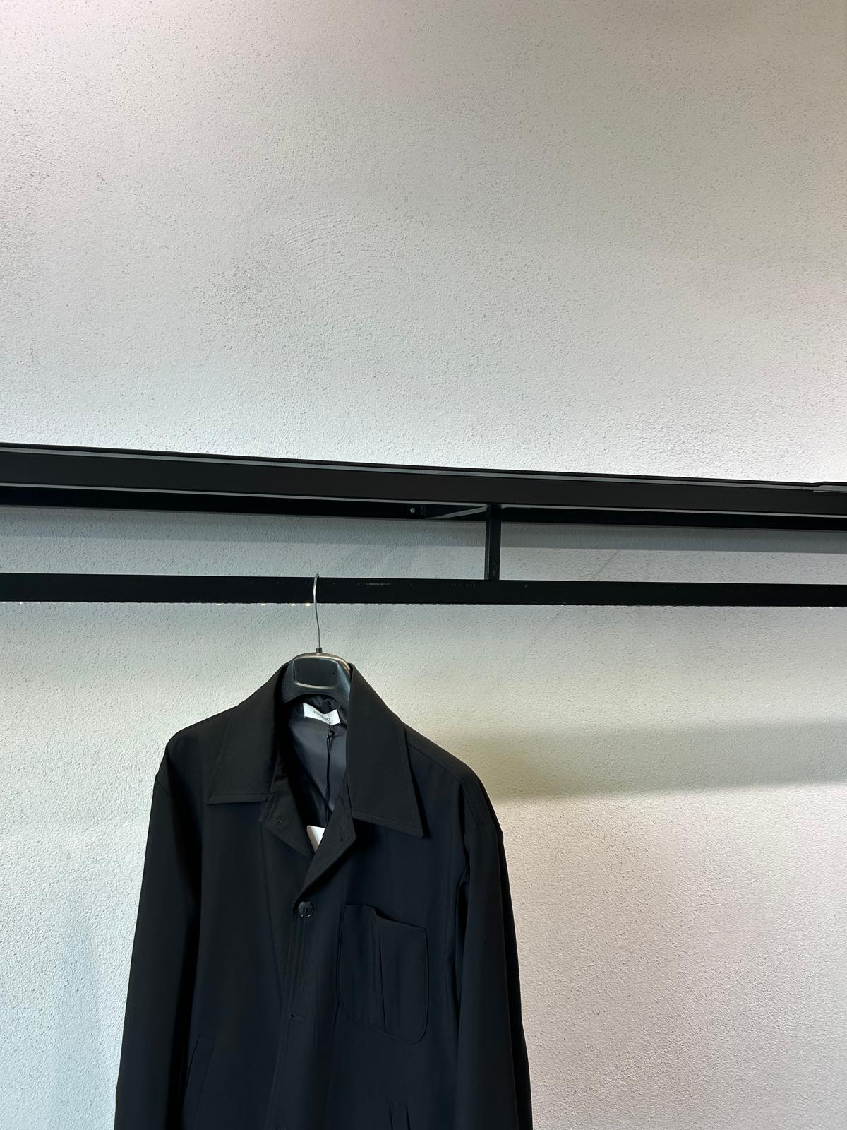 GIACCA POCKET CROP FIT - 1627