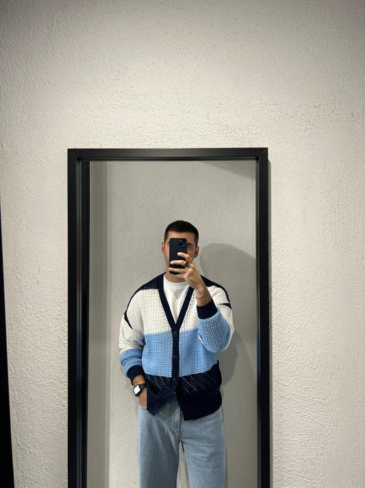 CARDIGAN IN FILO MULTICOLOR - 1616