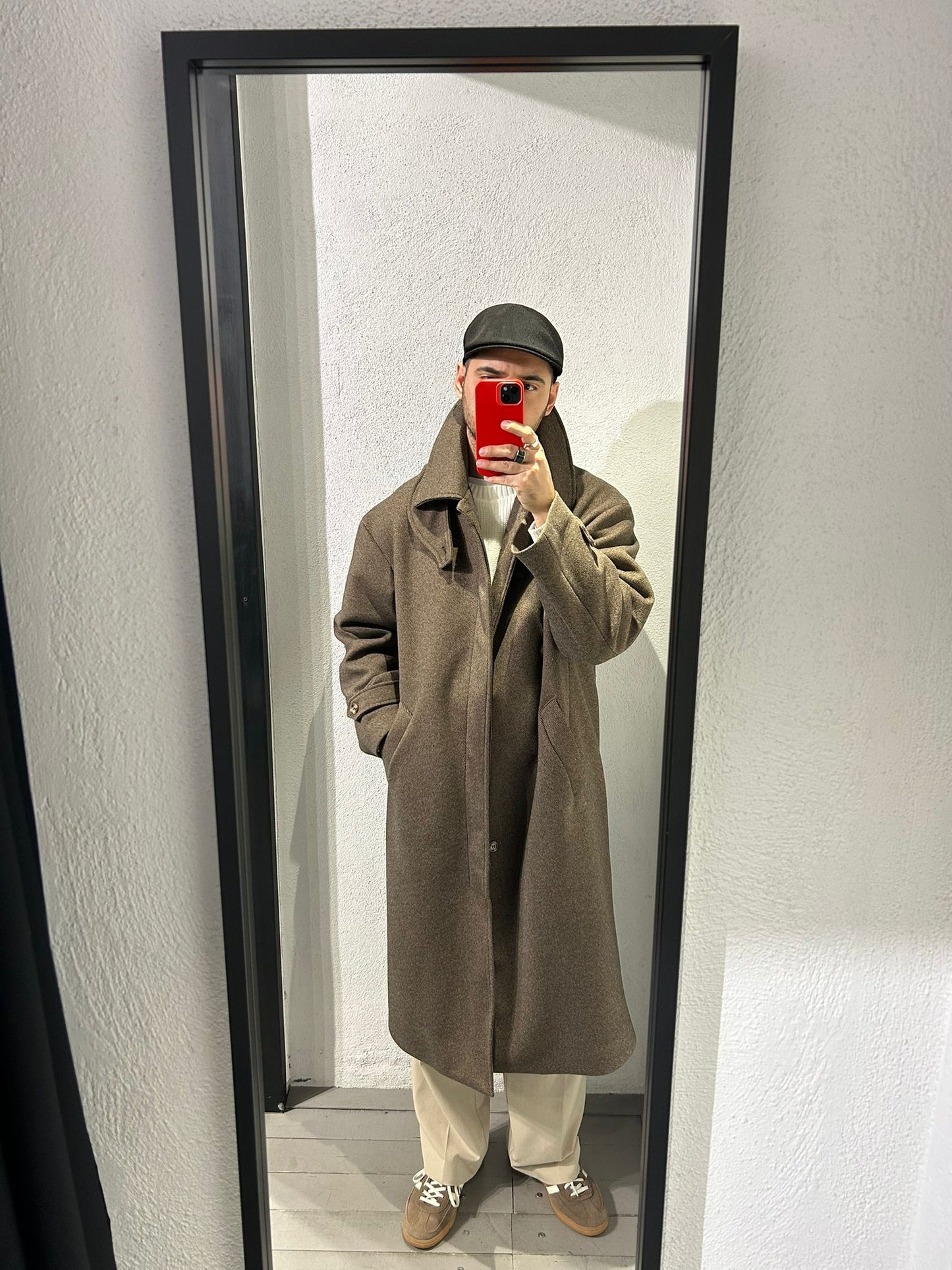 CAPPOTTO GEORGE OVERSIZE IN MISTO LANA - 1574