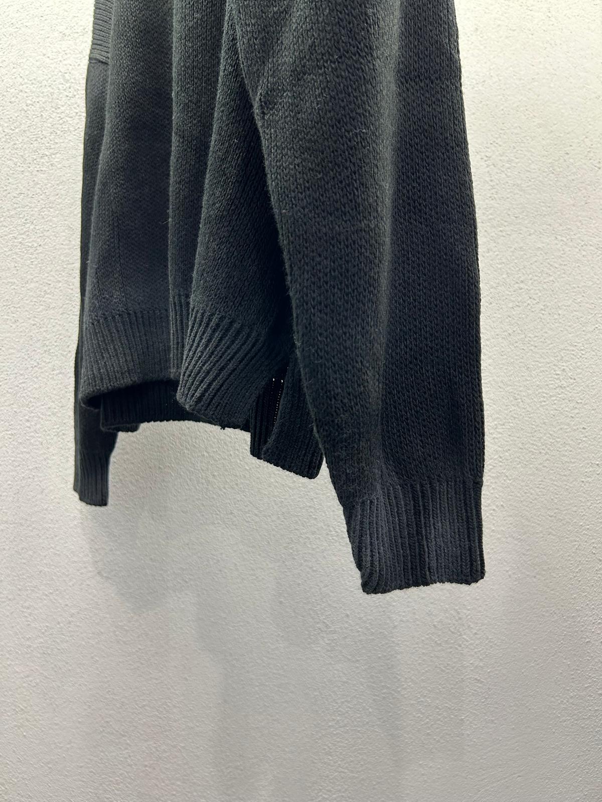 MAGLIONE OVERSIZE SFUMATO CON SPACCHI - 1242