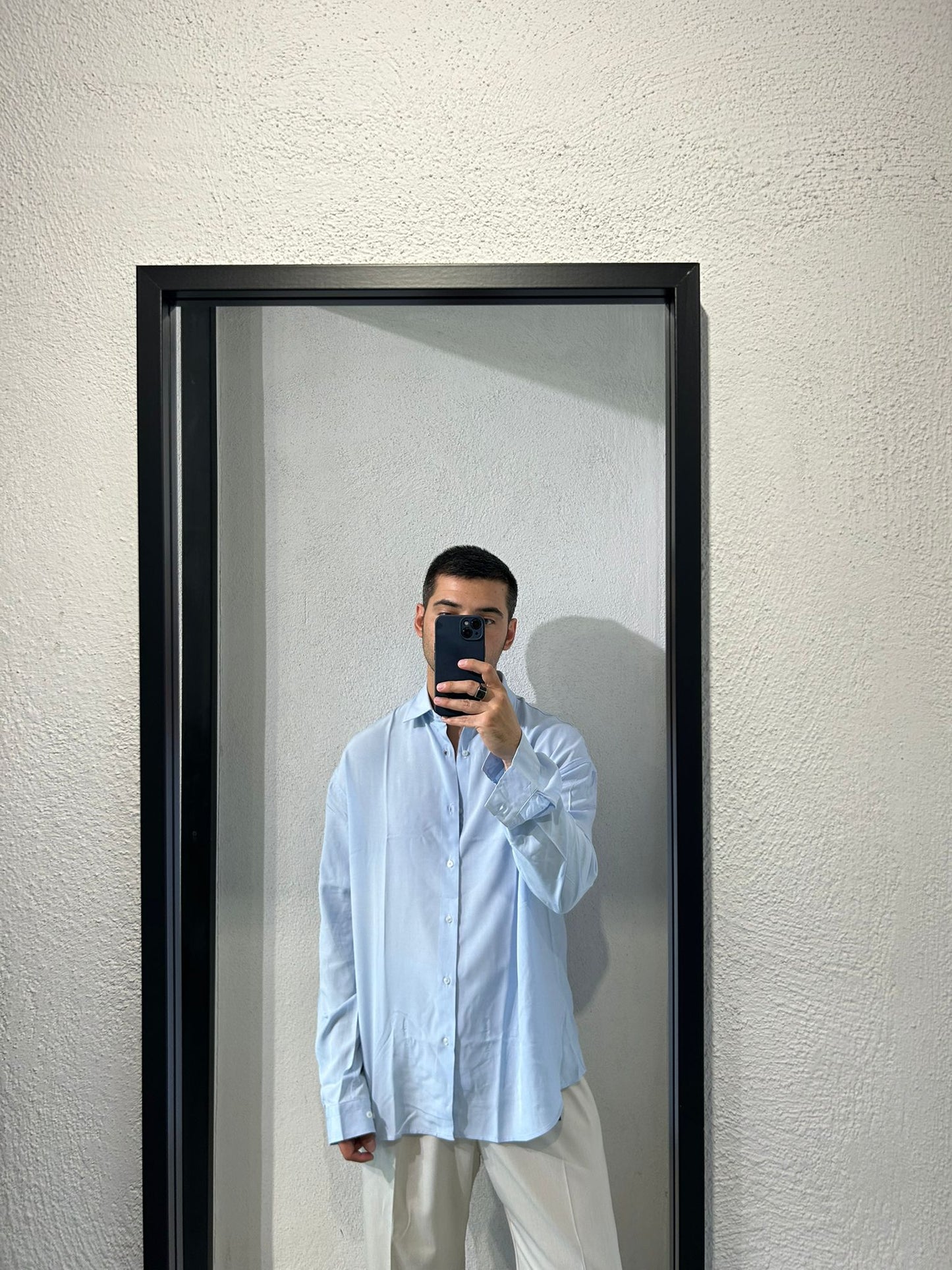 CAMICIA OVERSIZE 100% VISCOSA - 1639