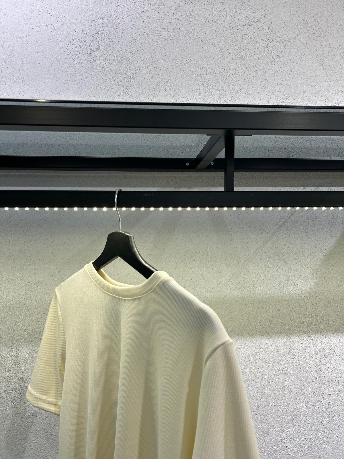 T SHIRT A COSTINA MANICA CORTA - 1527