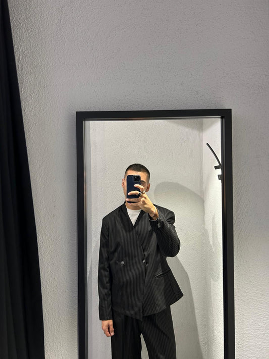BLAZER DOPPIOPETTO OVERSIZE DA COMPLETO - 1239
