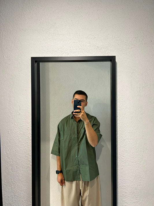 CAMICIA OVERSIZE M/M IN COTONE - 1388