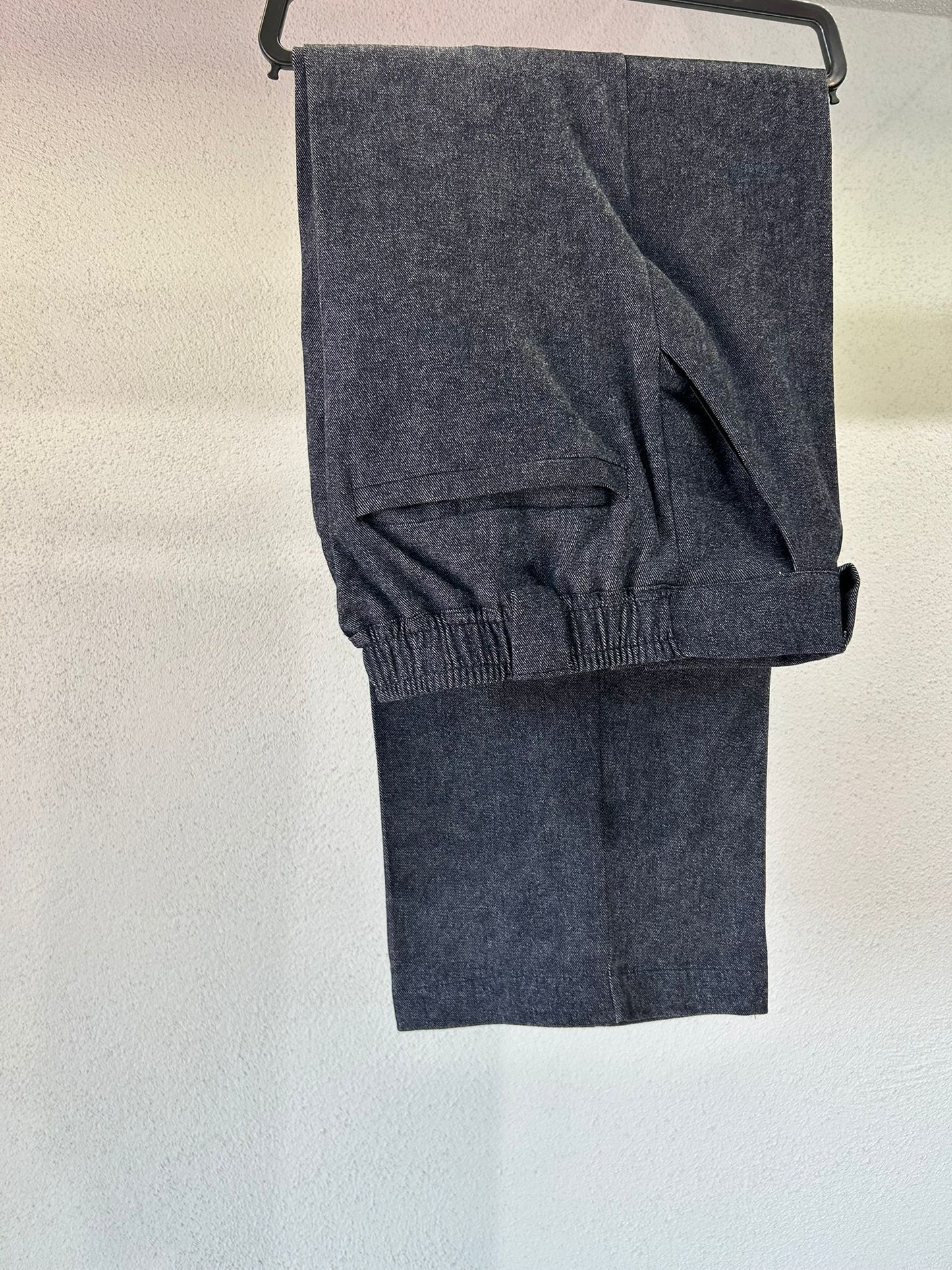 PANTALONE FLANNEL FONDO AMPIO - 1580