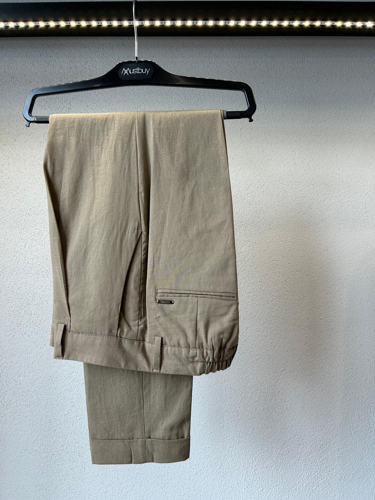 ABITO DOPPIOPETTO TEX LINO CON PANTALONE TOKYO - 1181