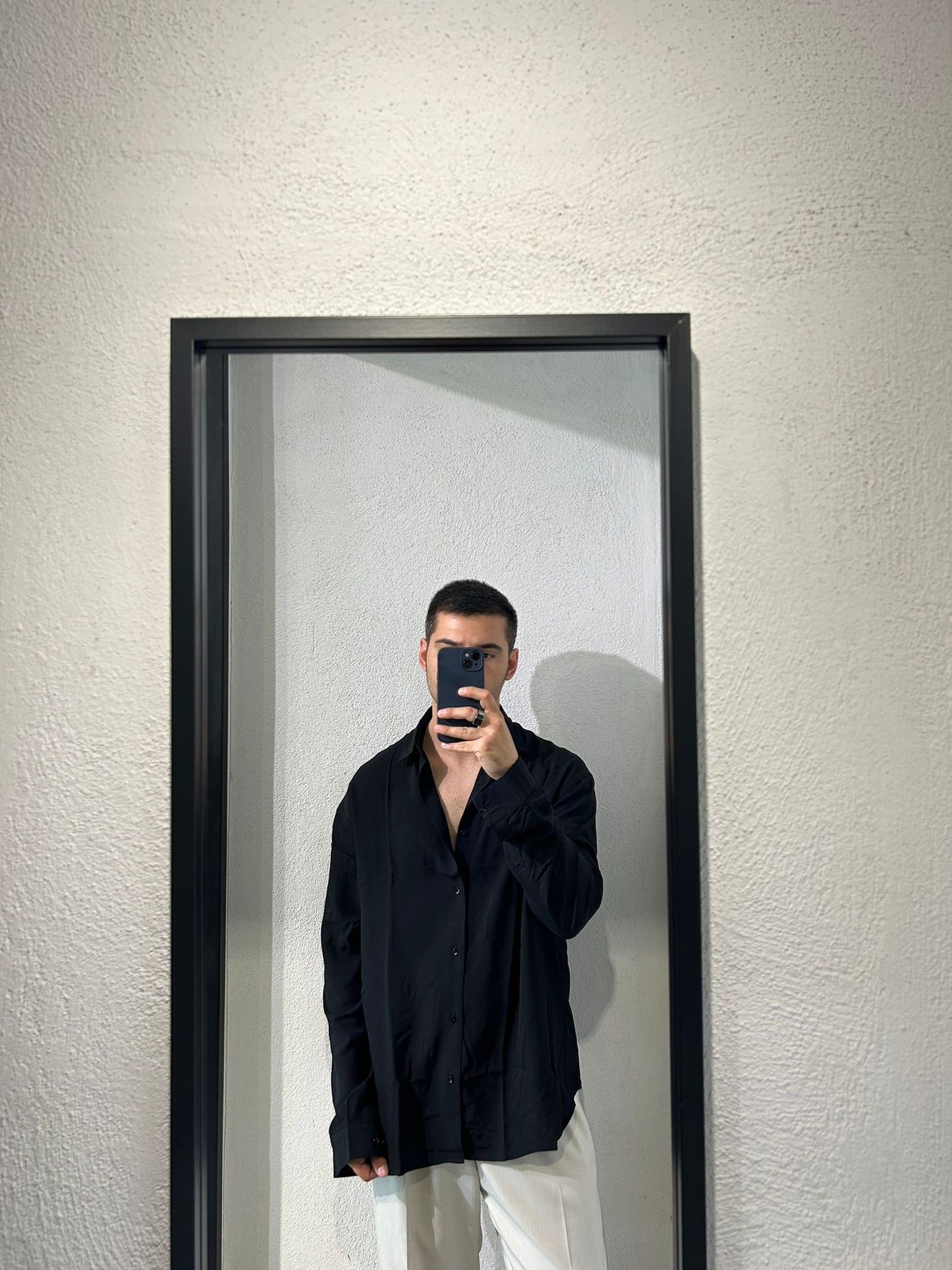 CAMICIA OVERSIZE 100% VISCOSA - 1639