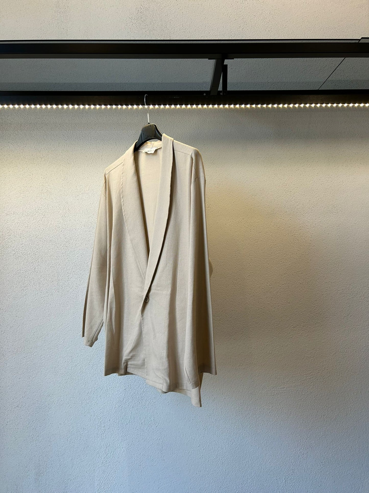 GIACCA KIMONO IN MISTO LINO - 1383