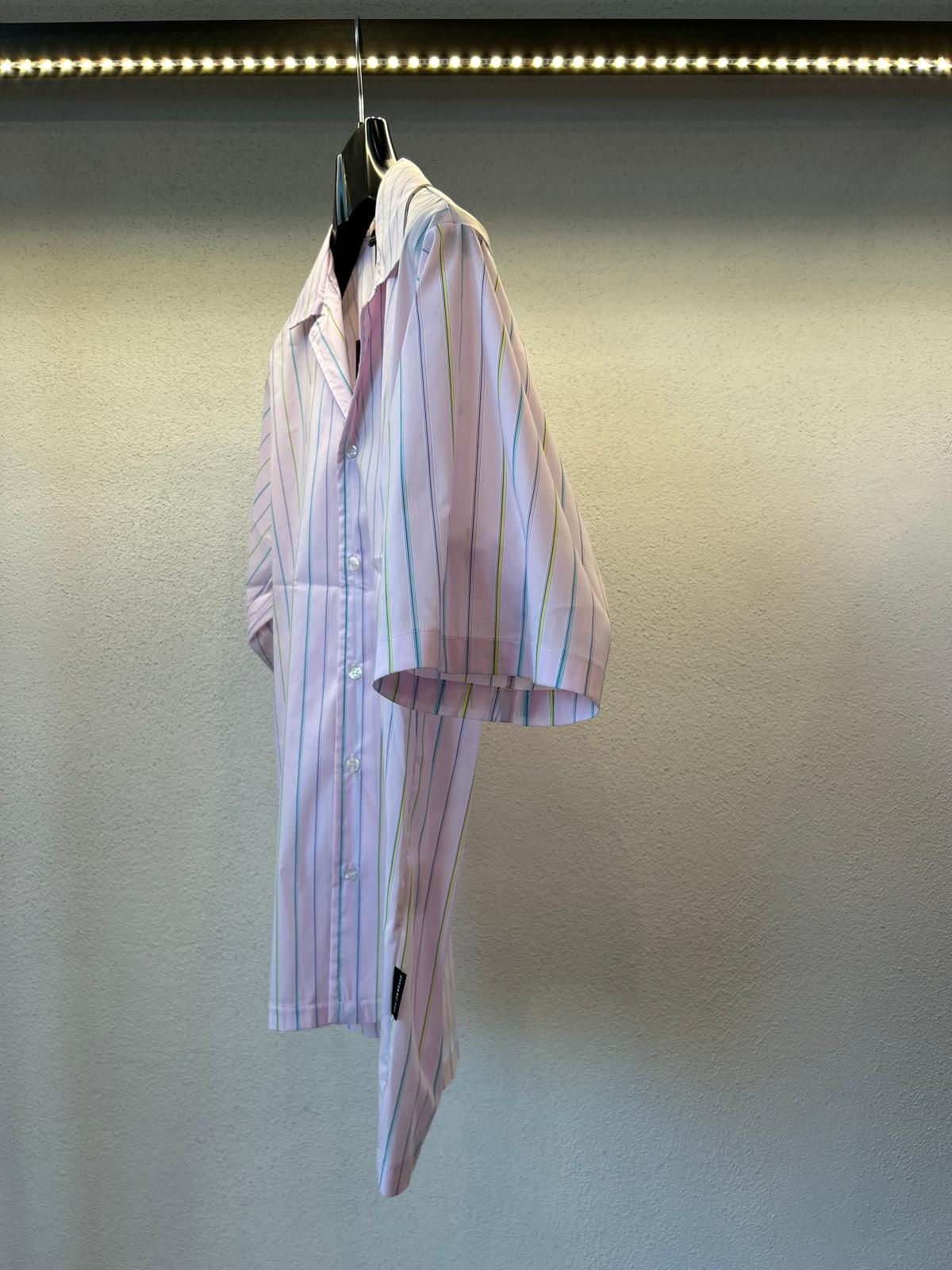 CAMICIA REGULAR M/M COLLO BOWLING FANTASIA RIGA - 1192