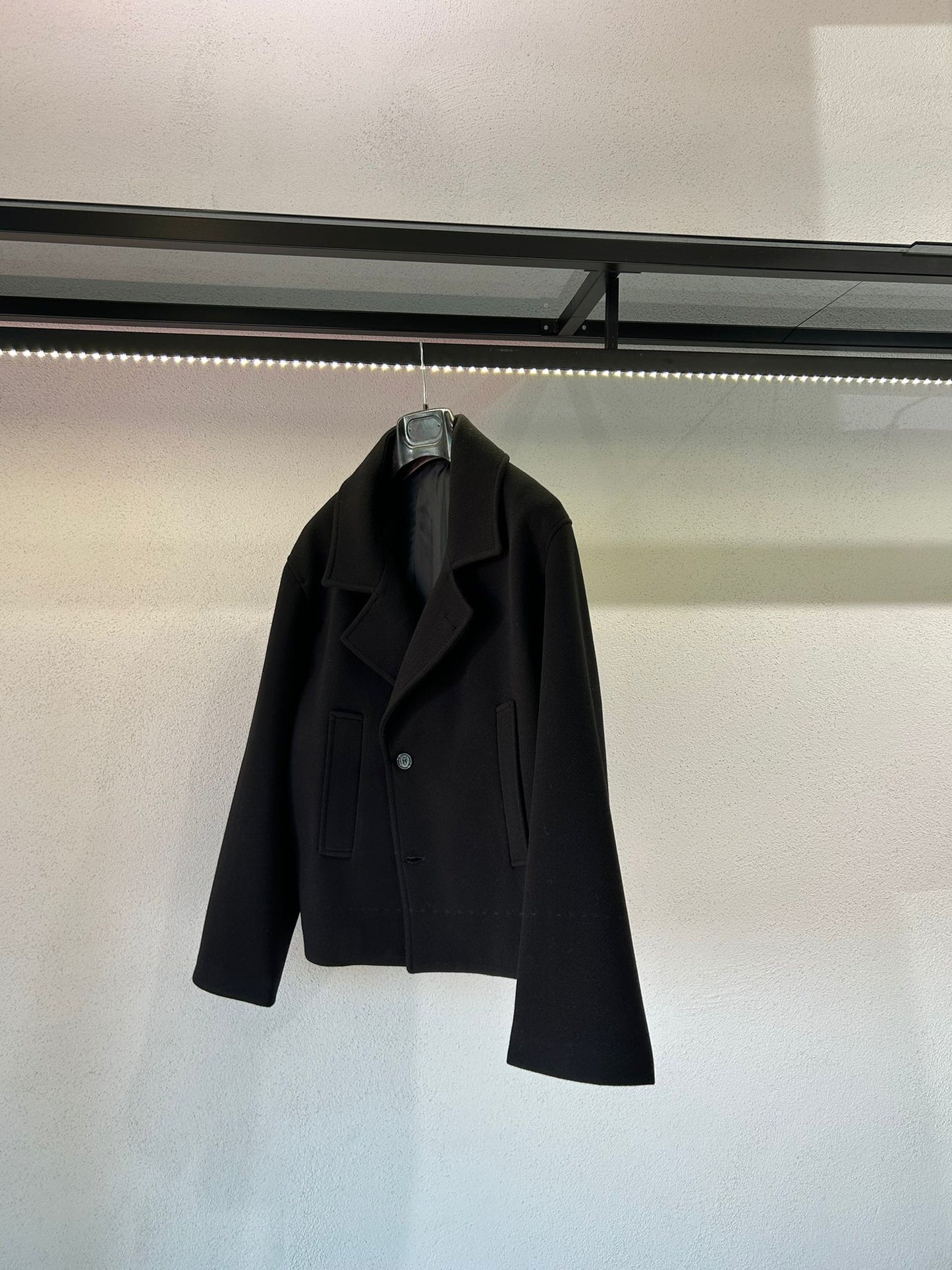 CAPPOTTO CROPPED DOPPIO PETTO - 1578