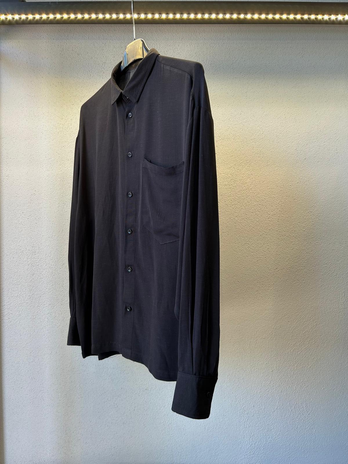 CAMICIA COMODA IN LINO E VISCOSA - 1159
