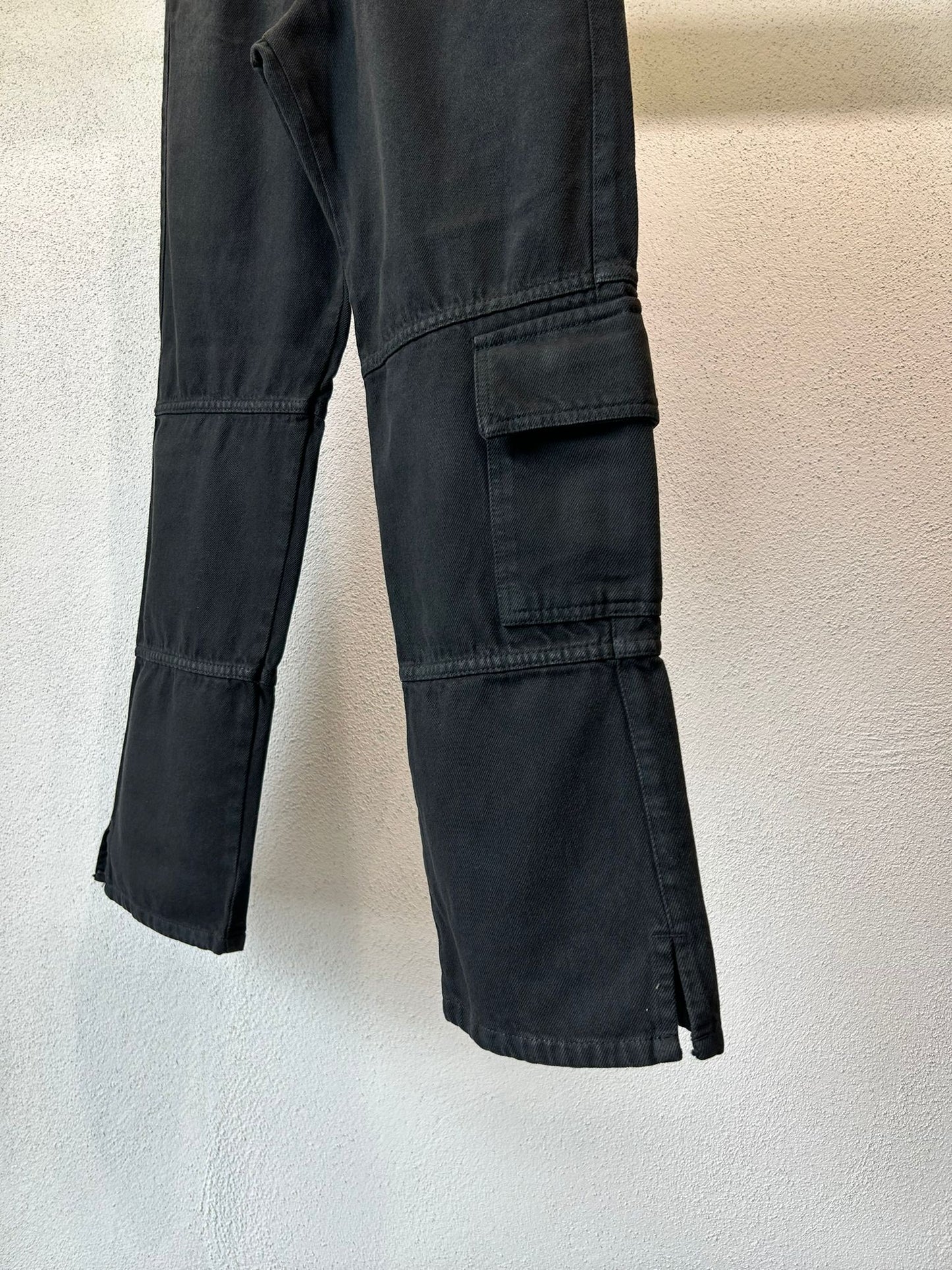 JEANS CARGO LOOSE FIT CON SPACCHETTI - 1288