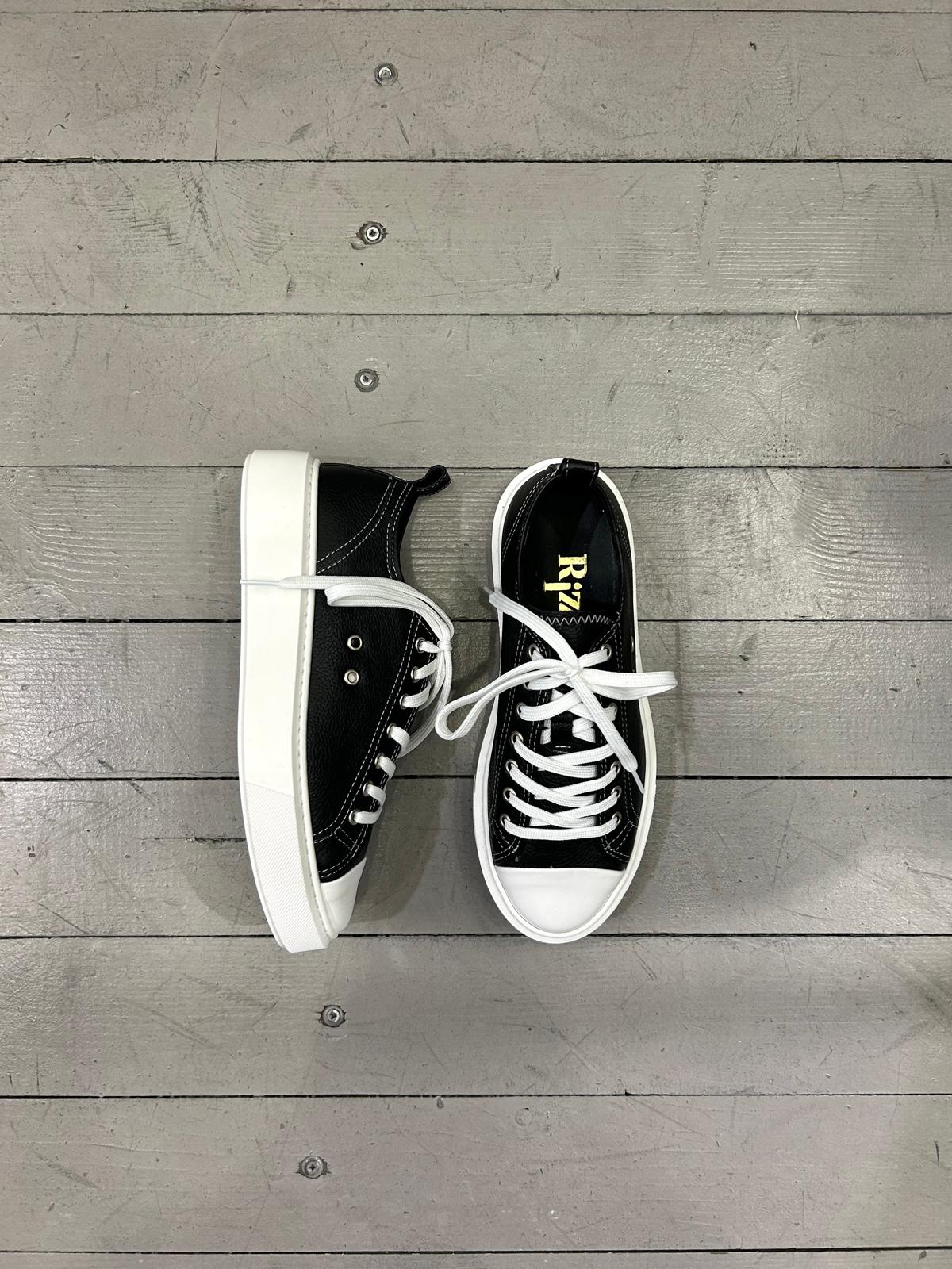 SNEAKERS BASSE IN PELLE MARTELLATA - 1267