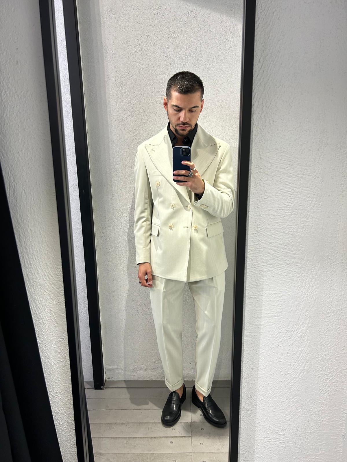 ABITO DOPPIOPETTO TEX SOLARO CON PANTALONE AL - 1130