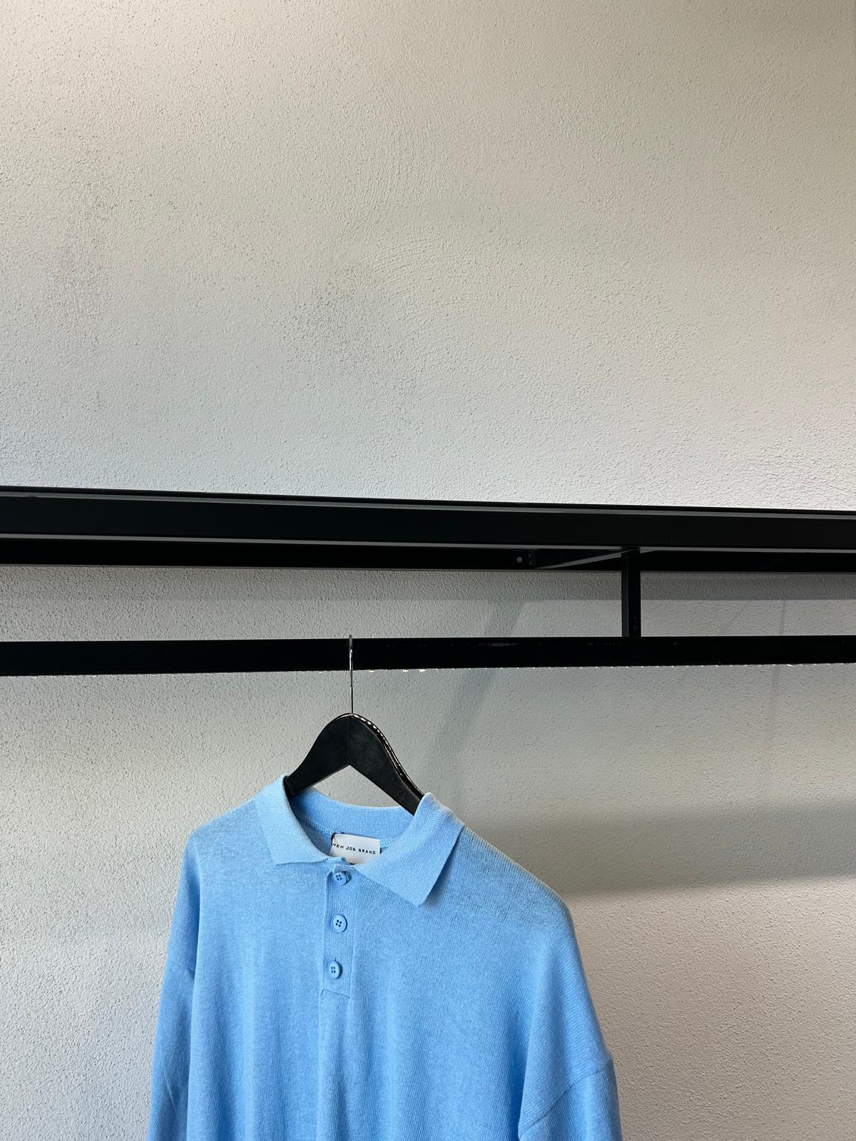 POLO CROP/OVER IN FILO - 1634