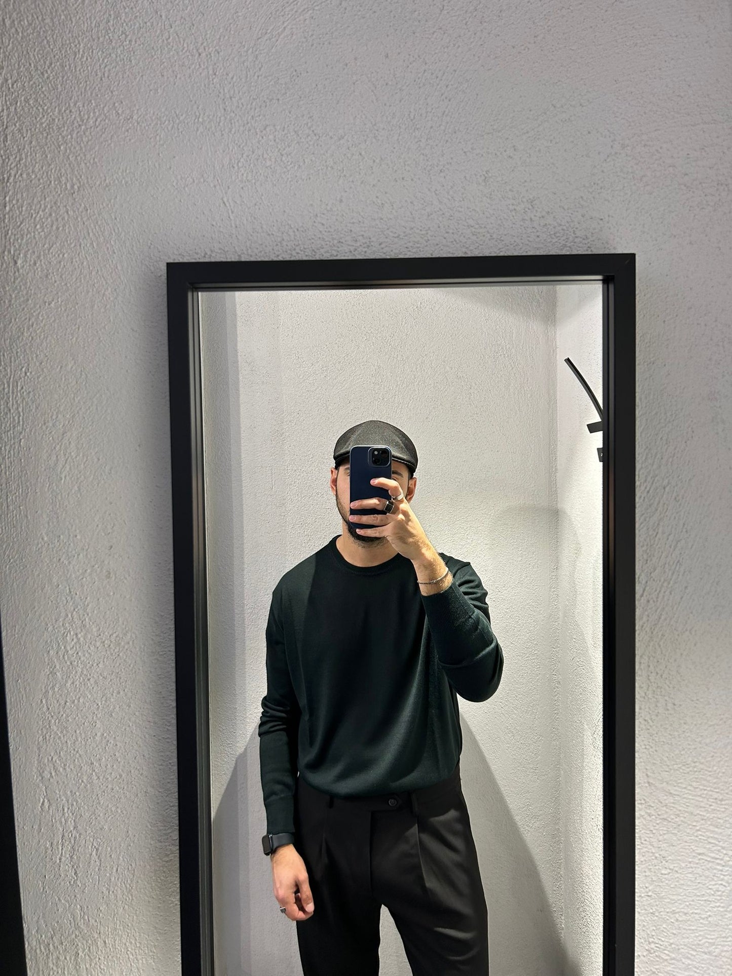 MAGLIA GIROCOLLO IN LANA MERINOS - 1279