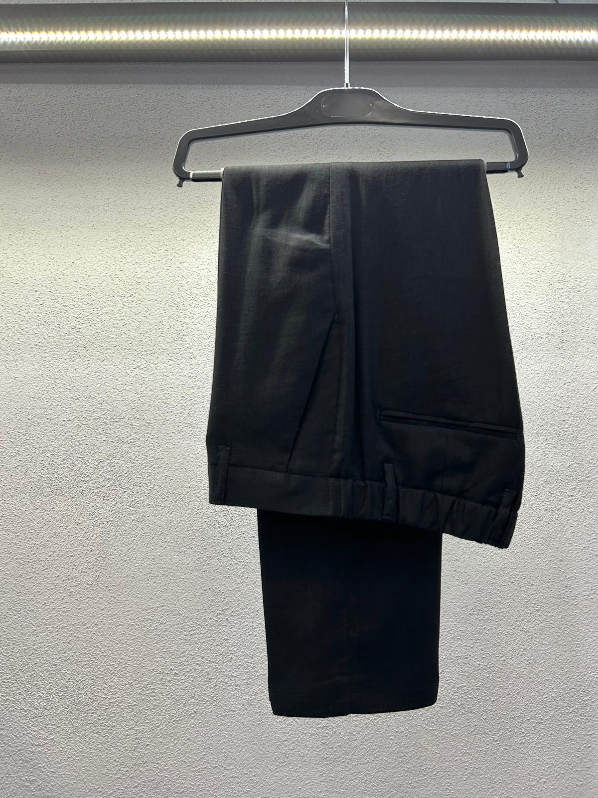 PANTALONE MAPPAMONDO IN MISTO LINO  - 1108