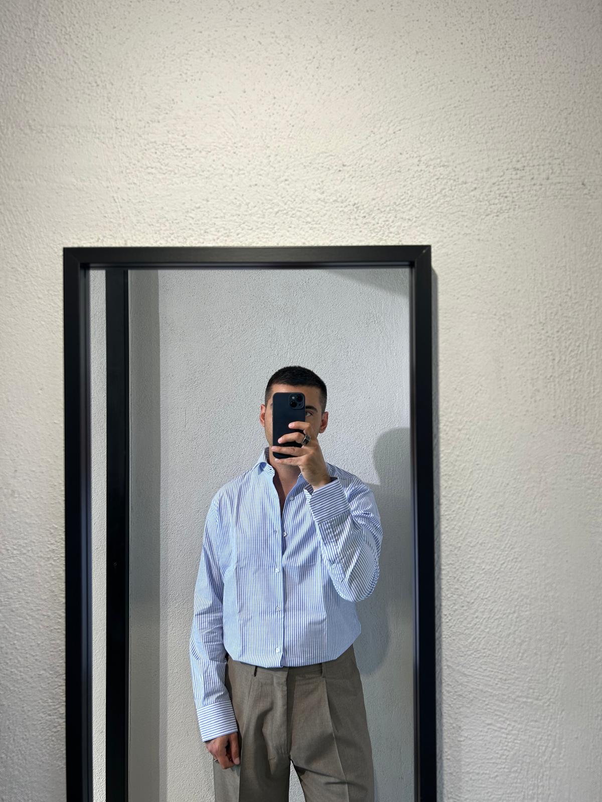 CAMICIA REGULAR VESUVIO RIGATA - 1624