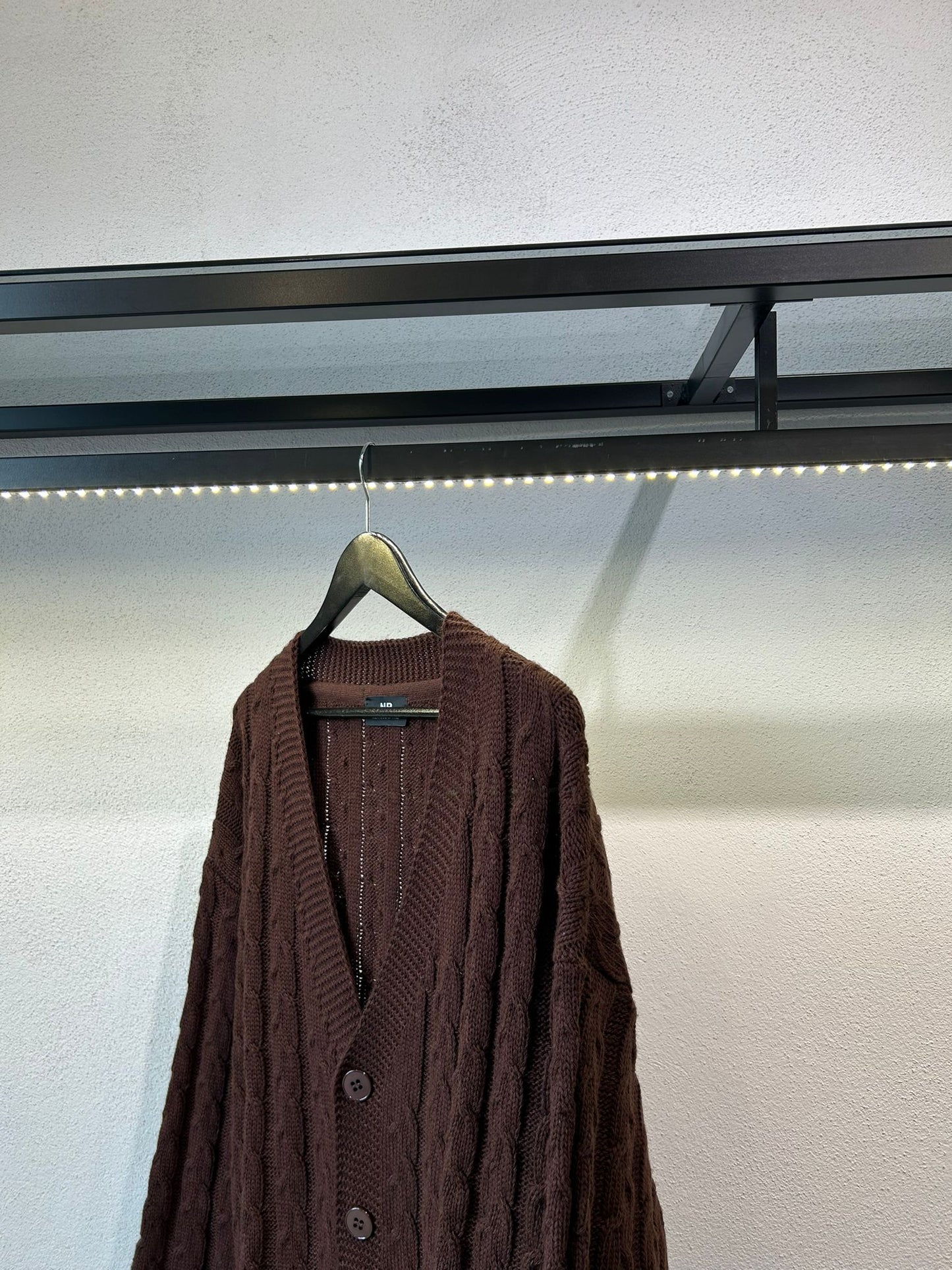 CARDIGAN COMODO TRAMA TRECCE - 1285
