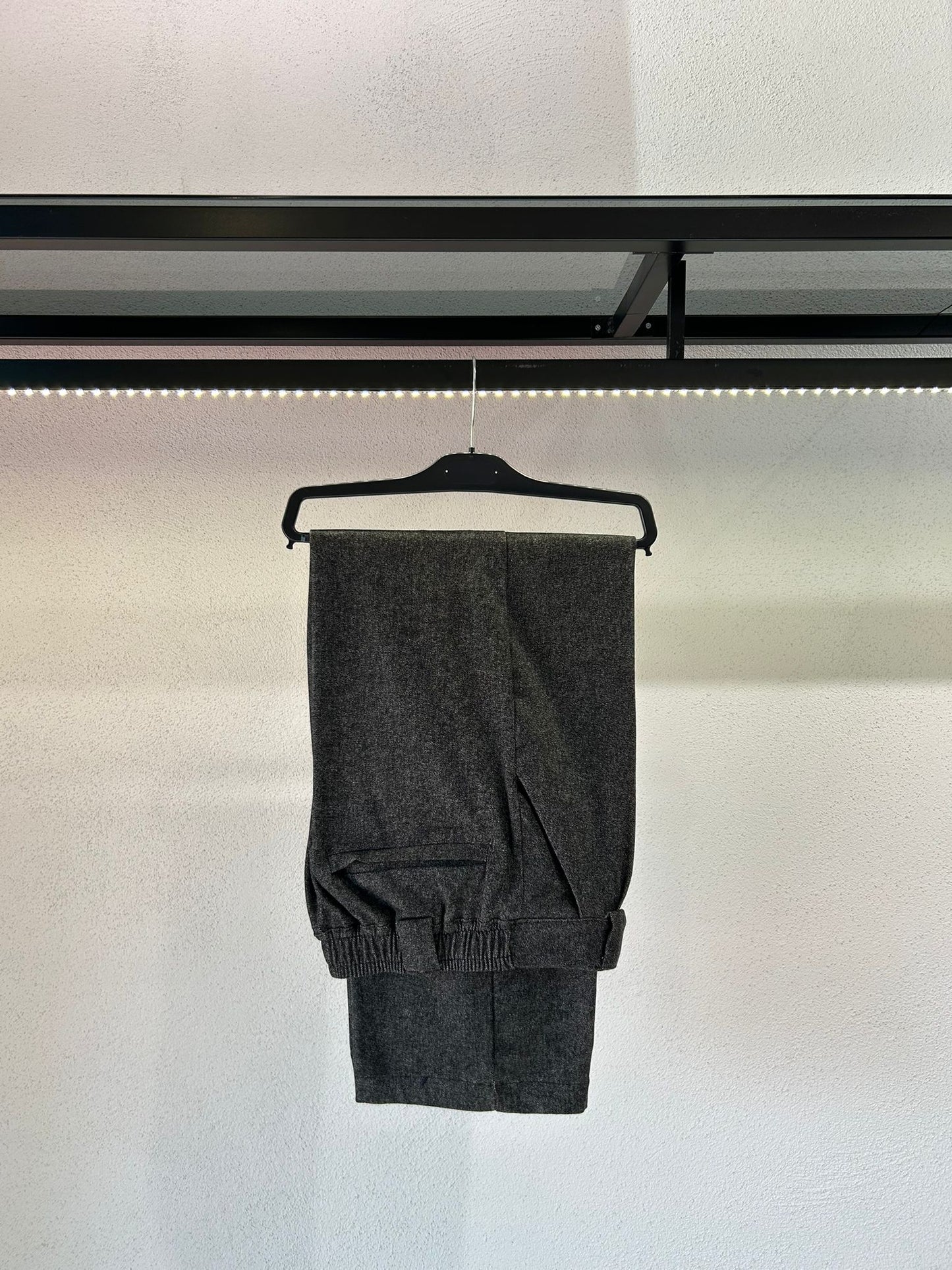 PANTALONE FLANNEL FONDO AMPIO - 1580