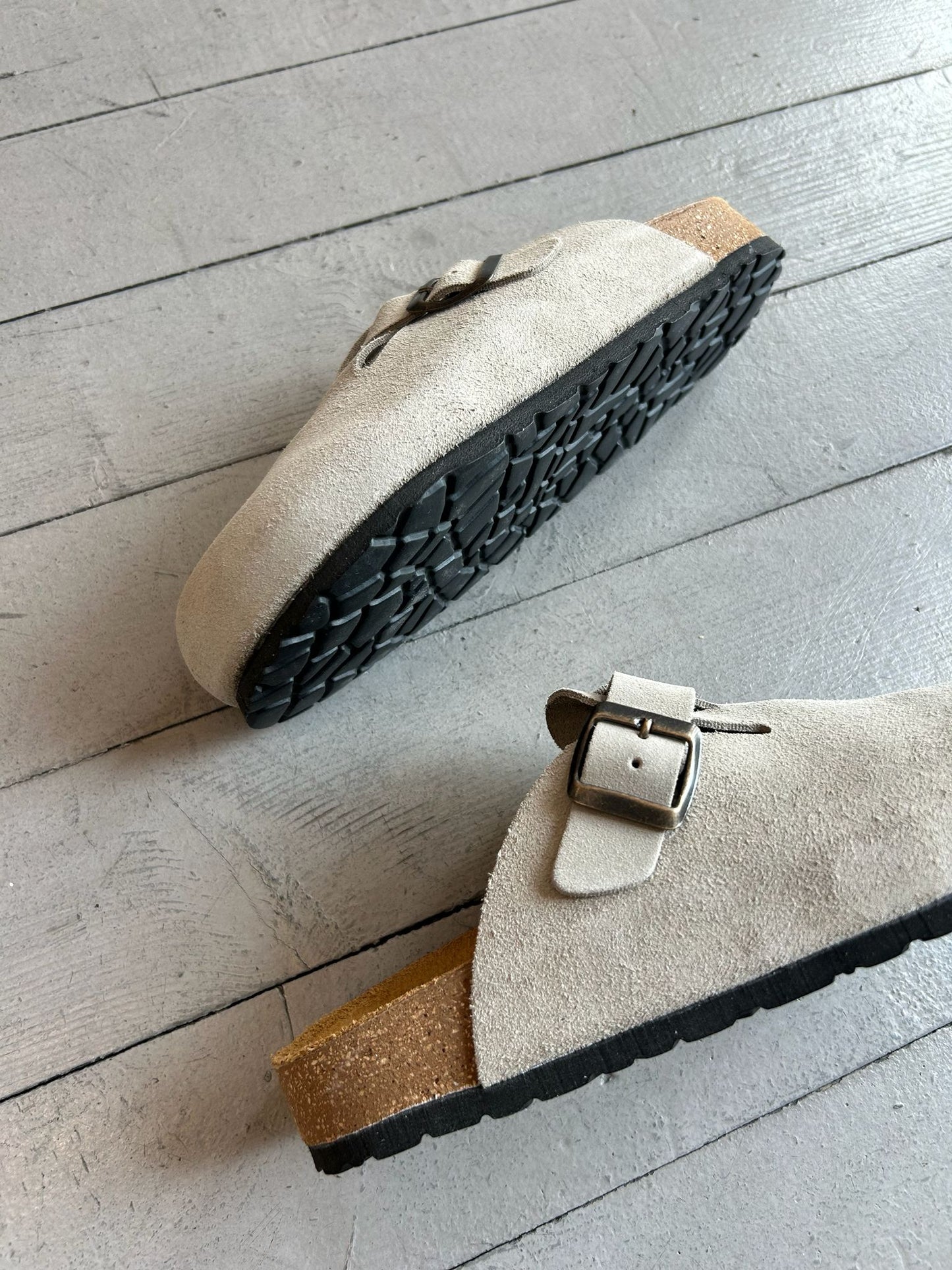 SABOT IN CAMOSCIO FONDO SUGHERO - 1703