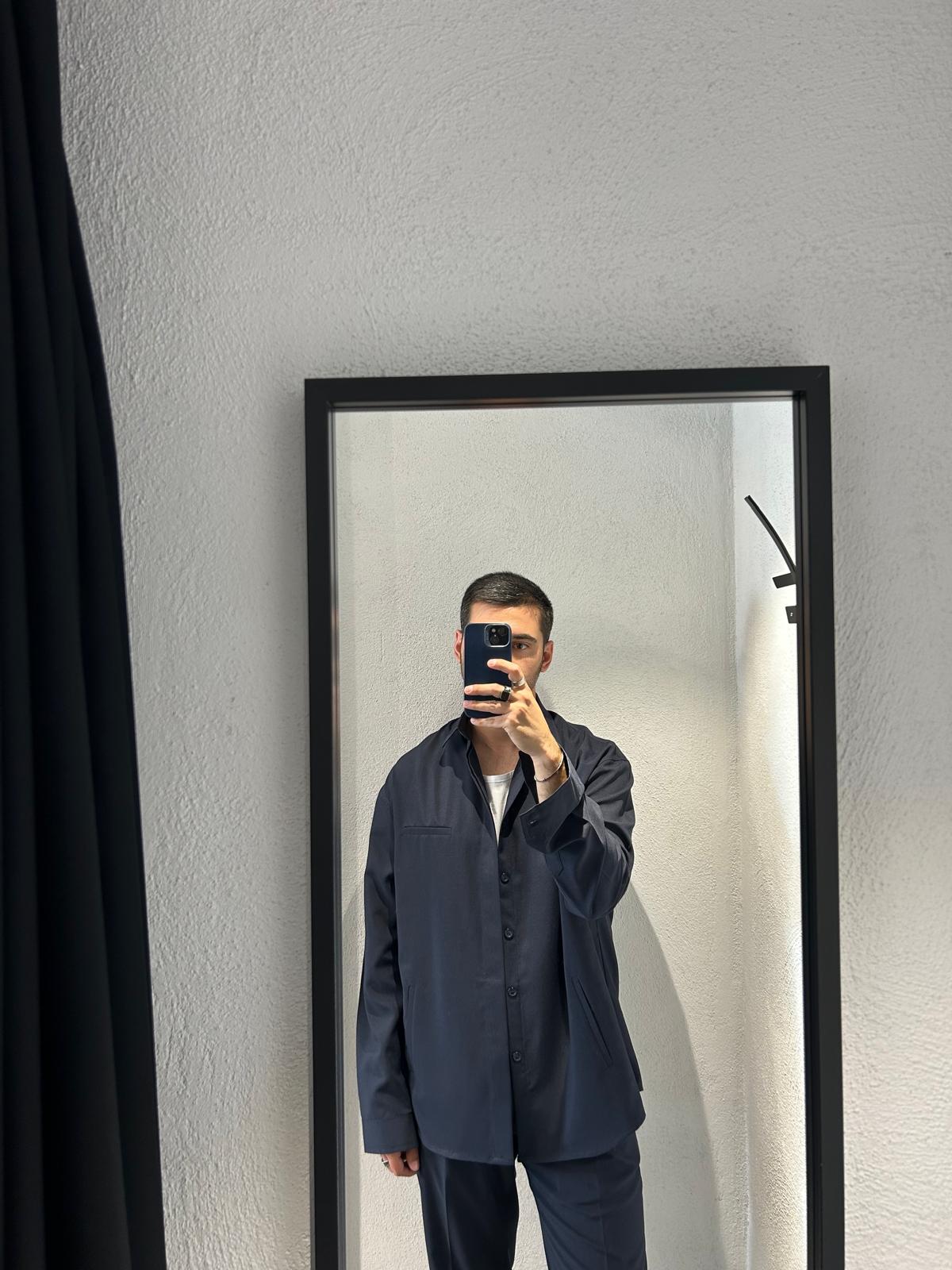 CAMICIA OVERSIZE DA COMPLETO TEX TASMANIA - 1343