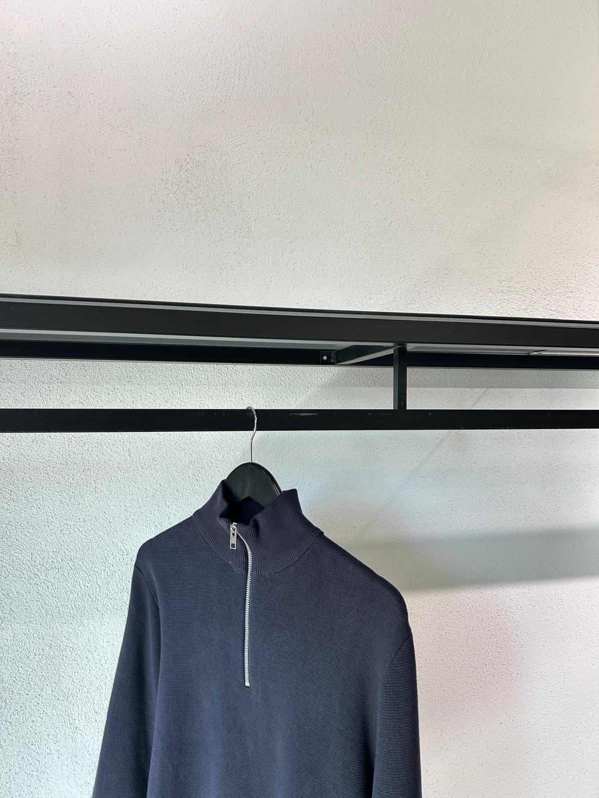 MAGLIA MILANO CON MEZZA ZIP - 2022
