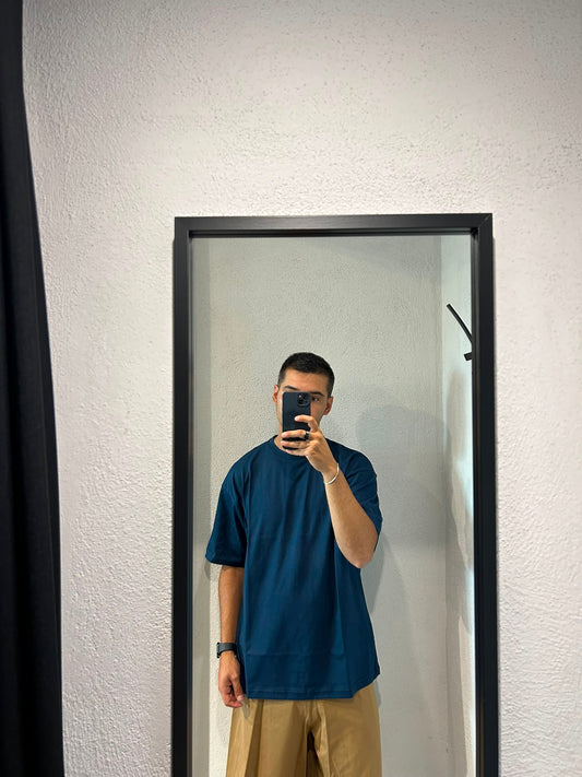 T-SHIRT OVERSIZE 100% COTONE - 1224