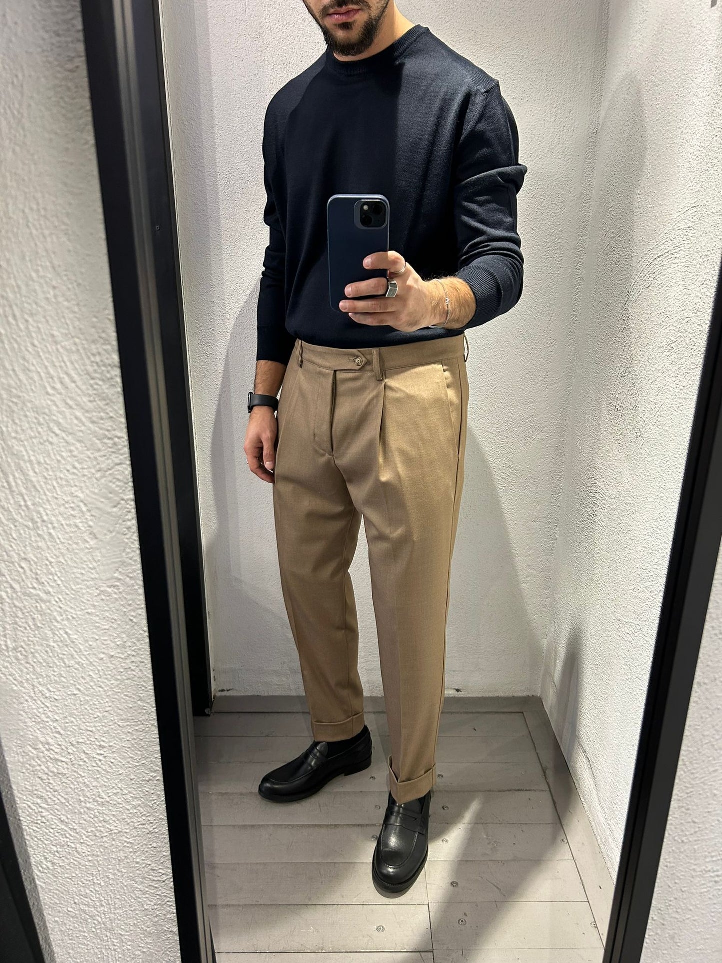 PANTALONE CLASSICO ALL IN VICOGNA - 1277