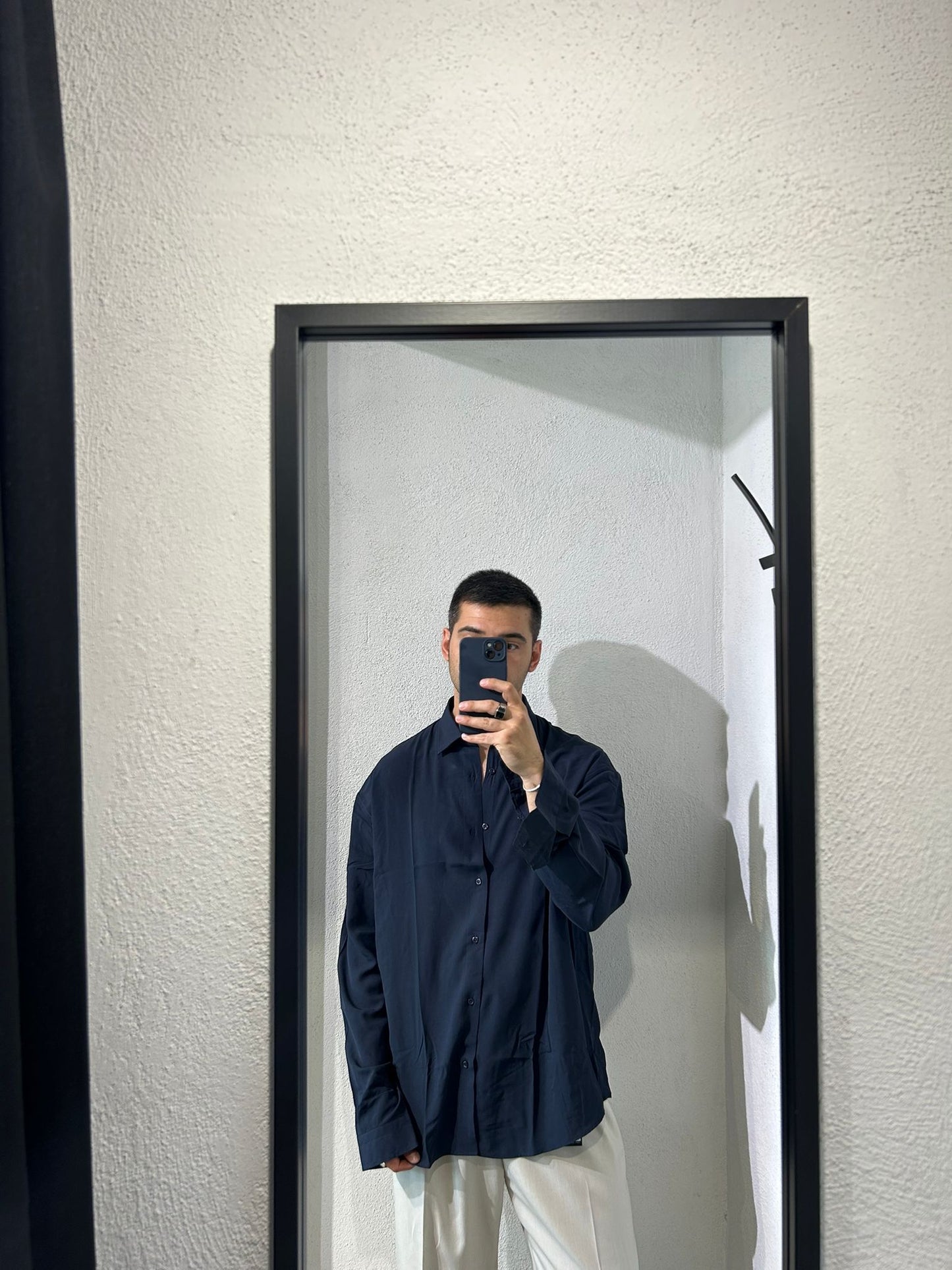 CAMICIA OVERSIZE 100% VISCOSA - 1639