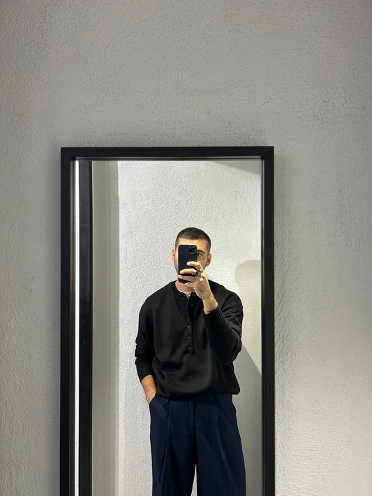 PULLOVER SERAFINO CROP FIT - 1558