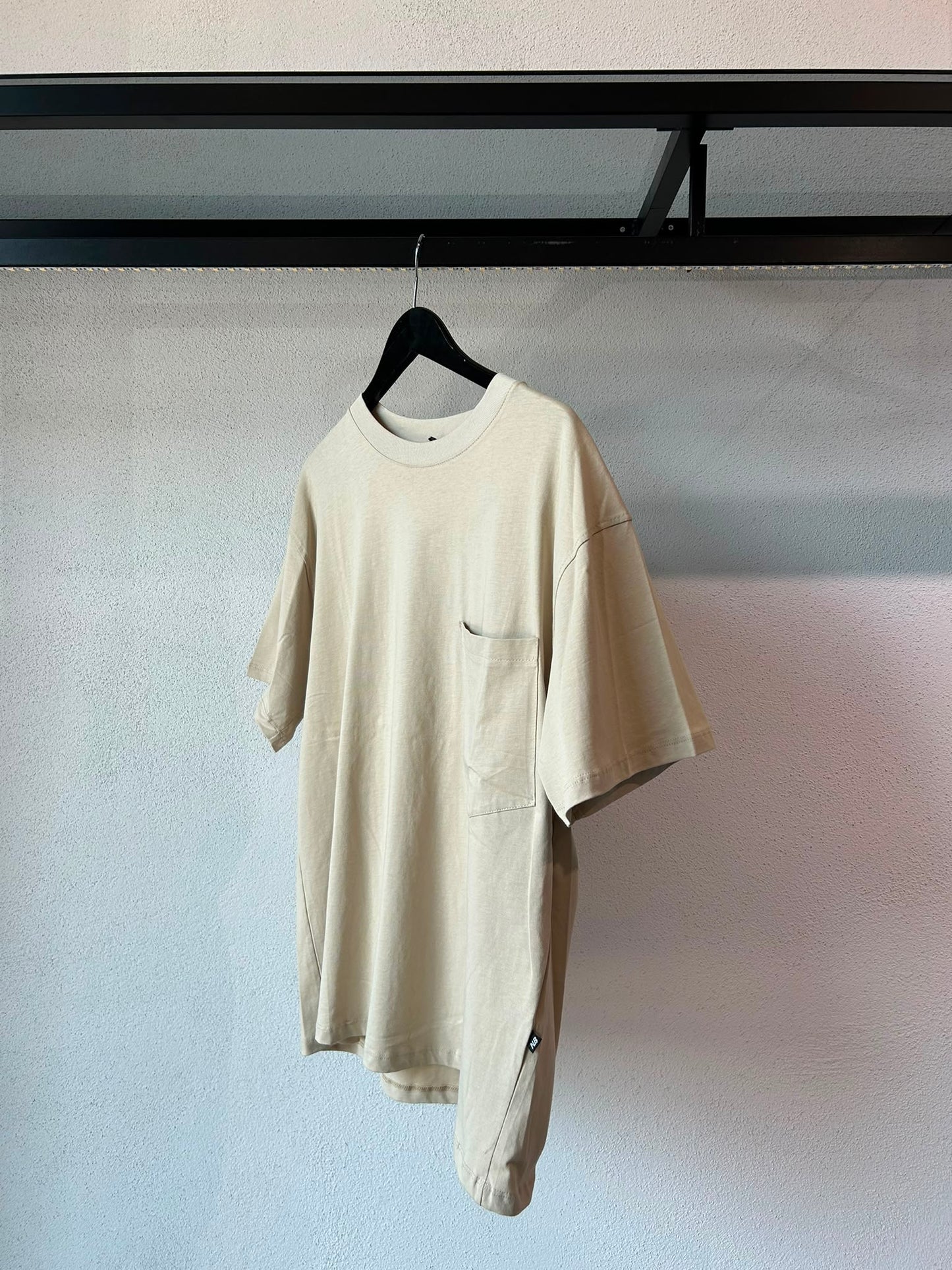 T-SHIRT MAXI CON TASCA - 1200