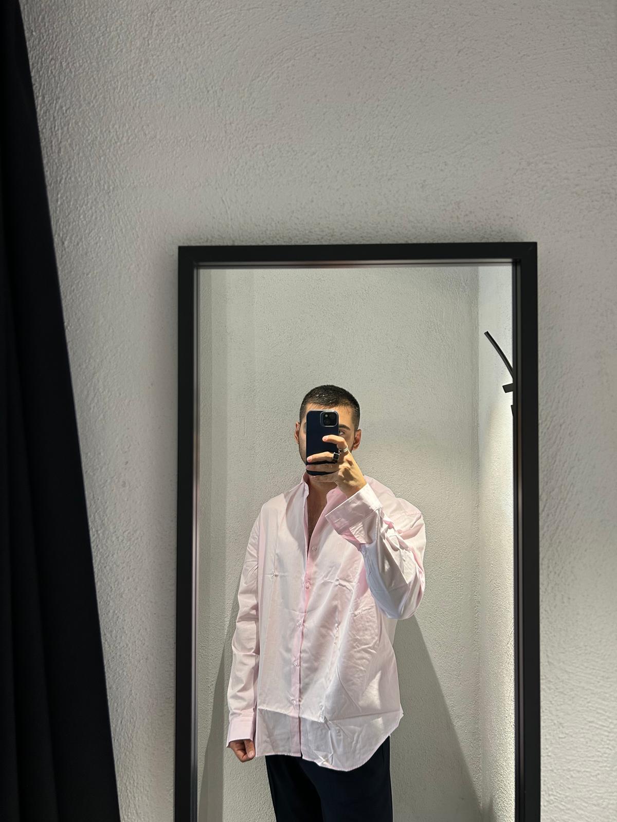 CAMICIA STONDATA IN COTONE LEGGERO - 1315