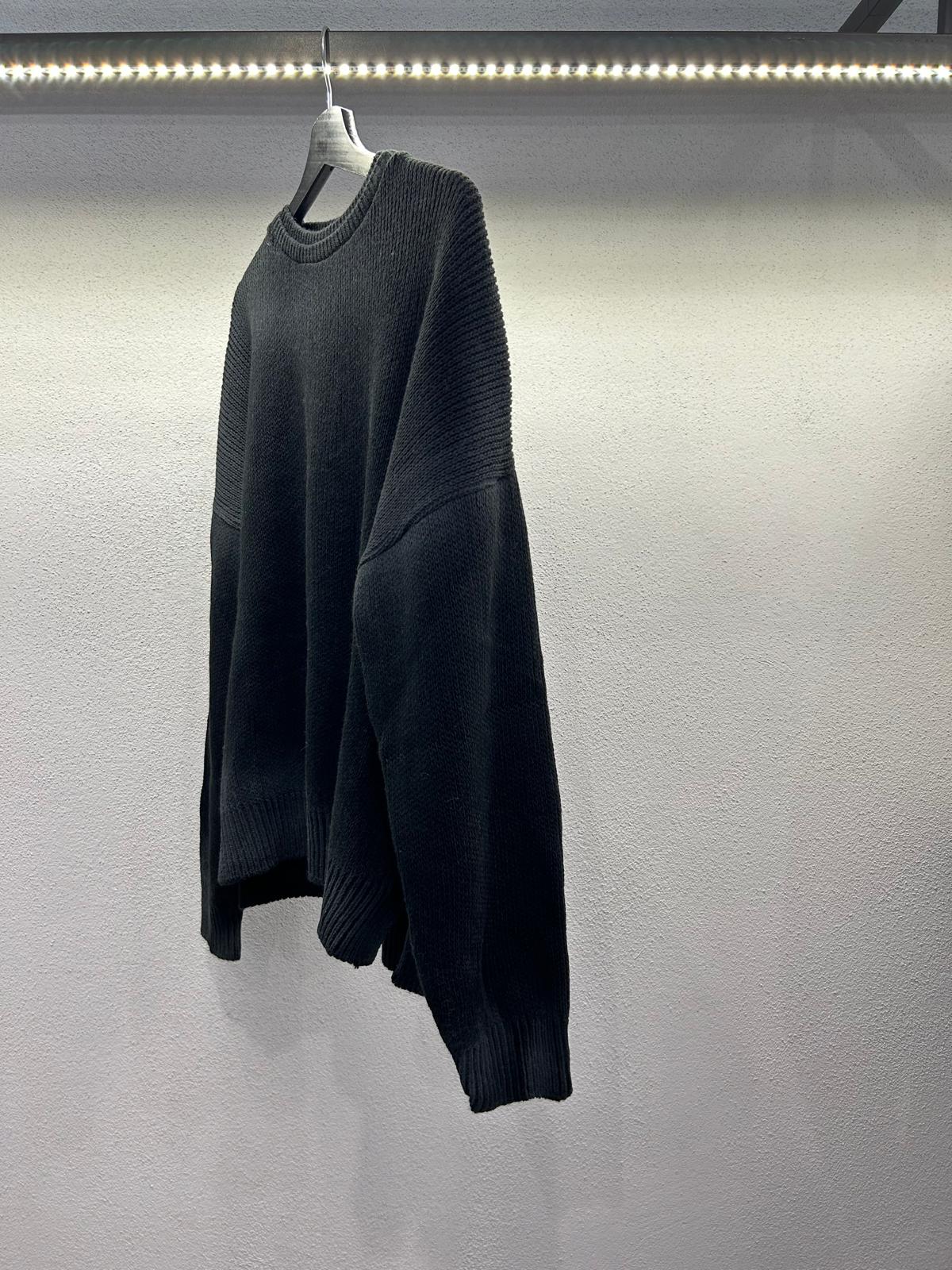 MAGLIONE OVERSIZE SFUMATO CON SPACCHI - 1242
