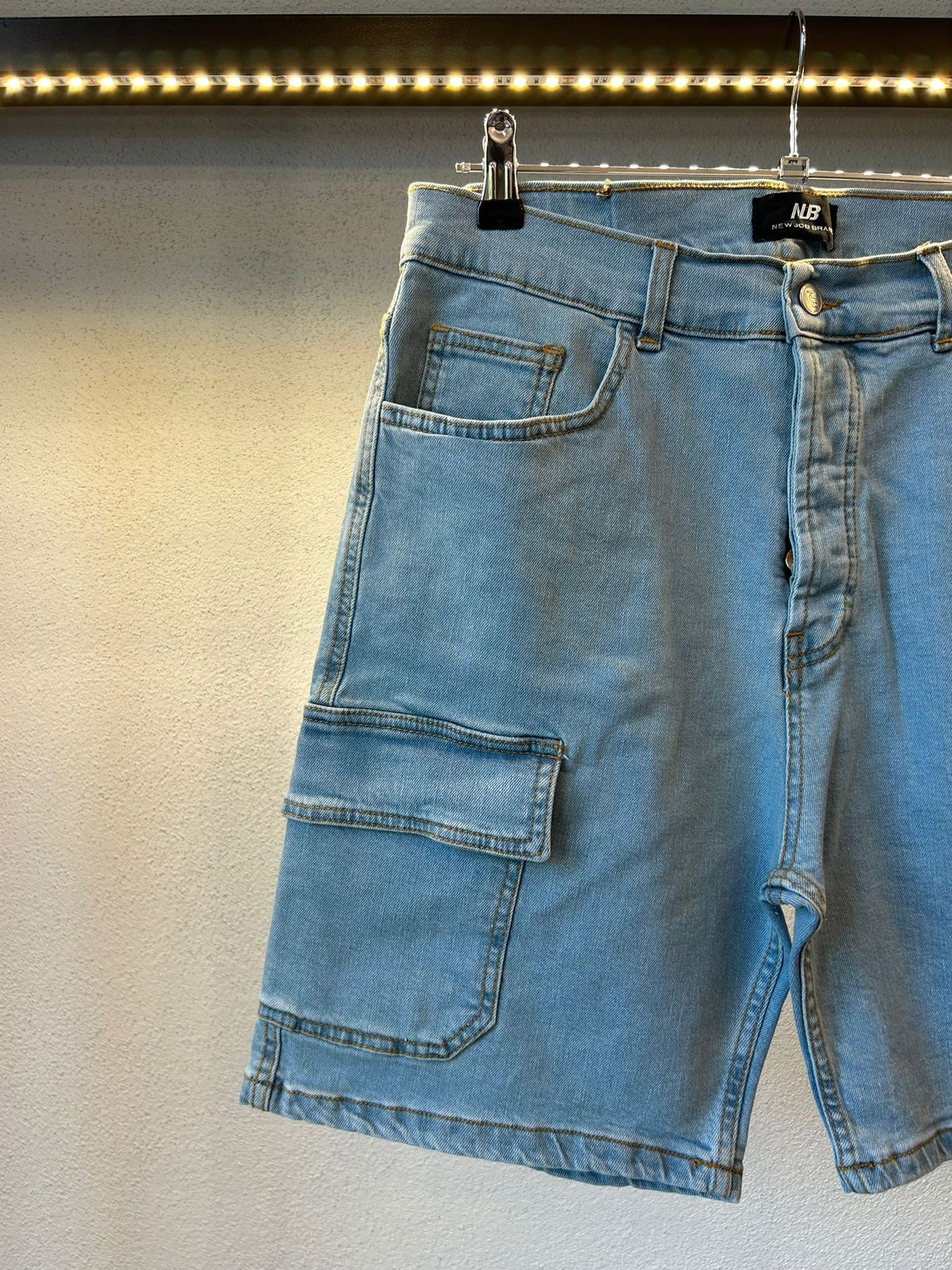BERMUDA CARGO IN JEANS - 1183