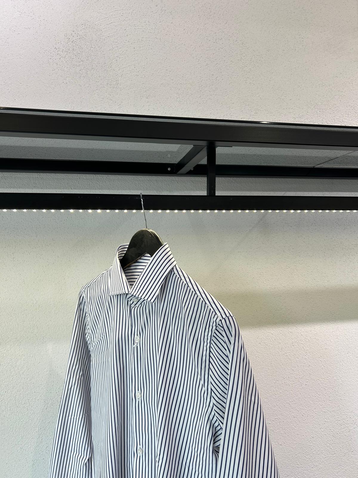 CAMICIA IN COTONE A RIGHE - 1518