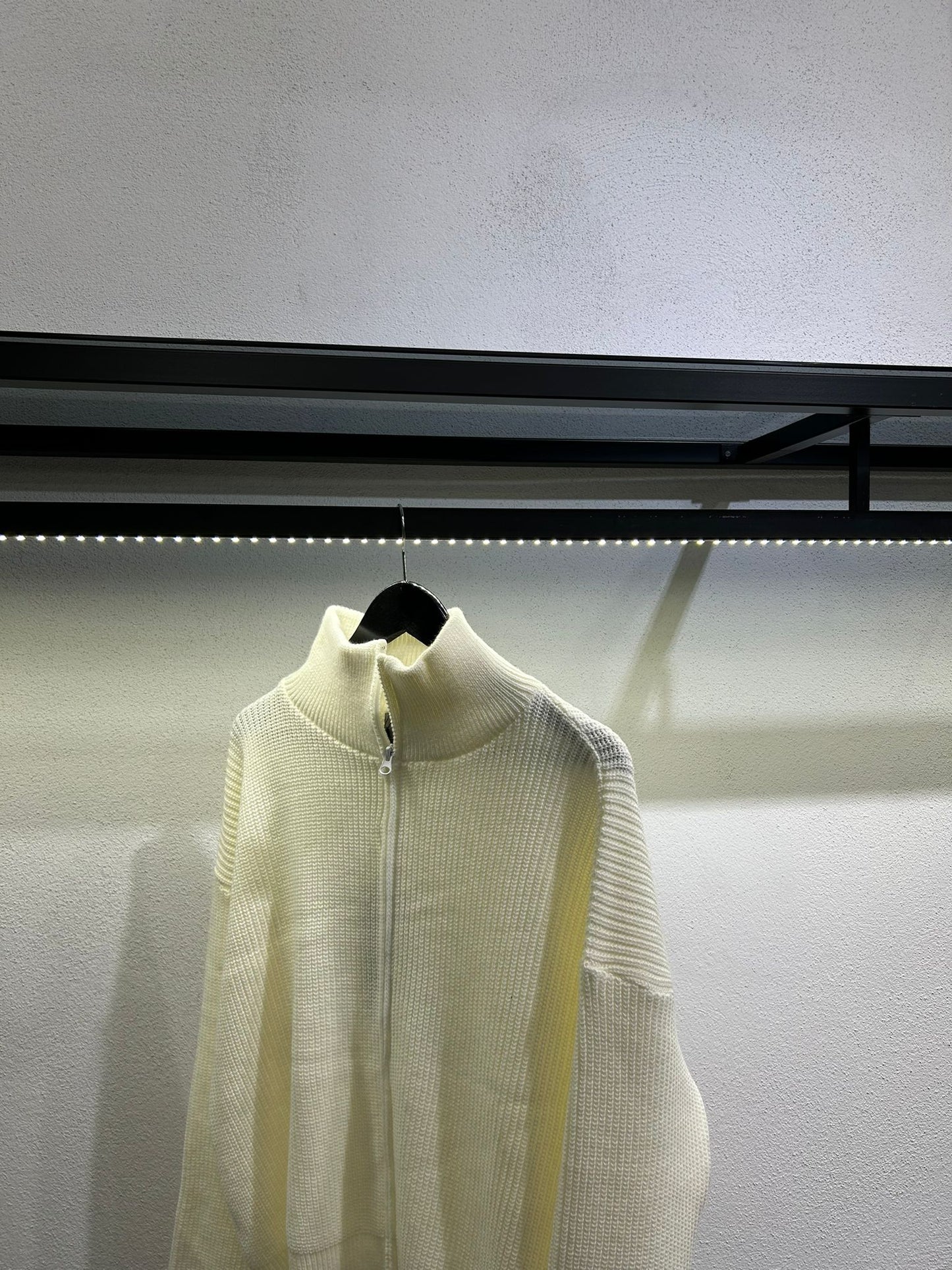LUPETTO FULL ZIP IN MISTO LANA - 1273