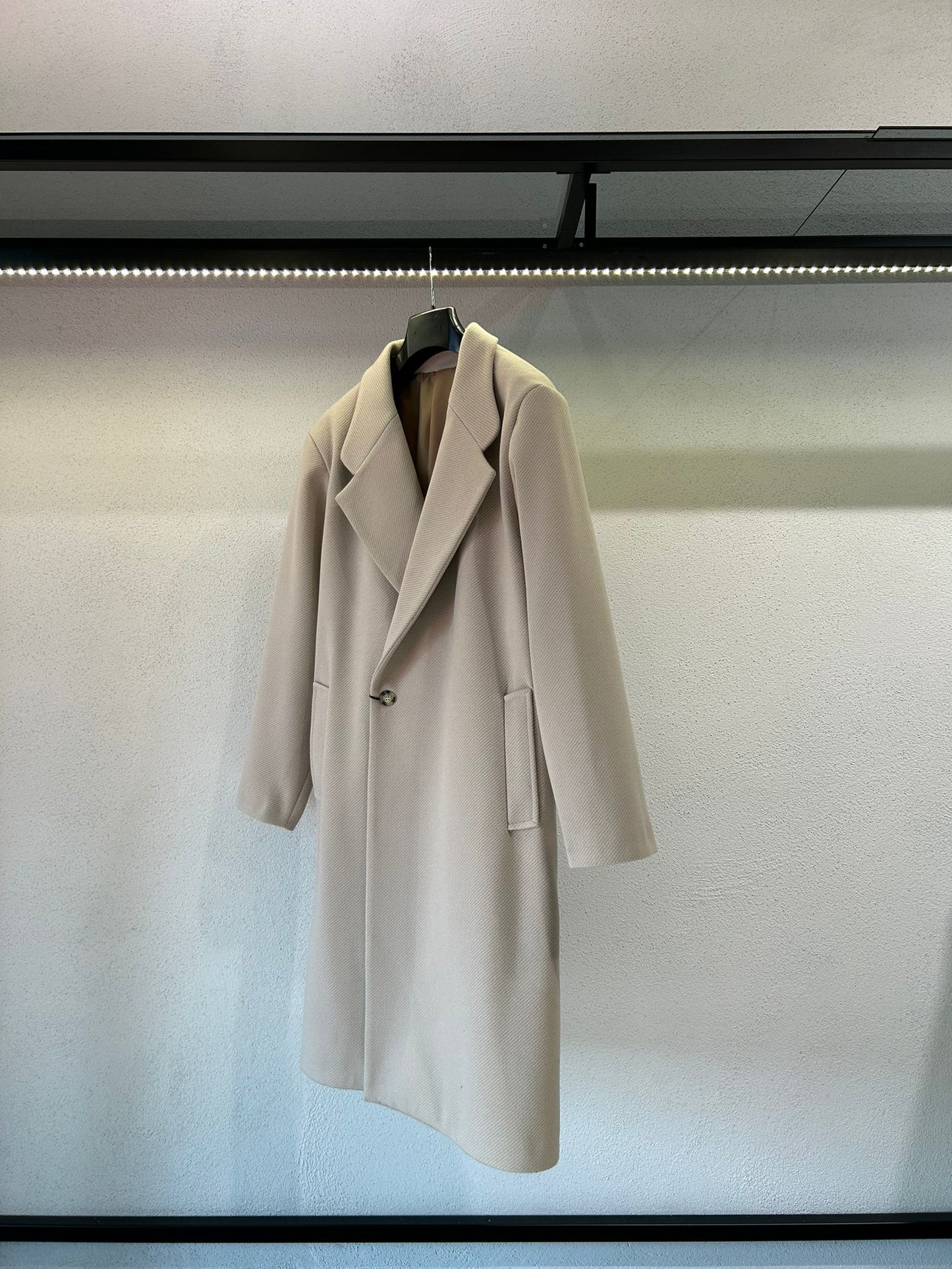 CAPPOTTO MAXI DOPPIO PETTO UN BOTTONE - 1579