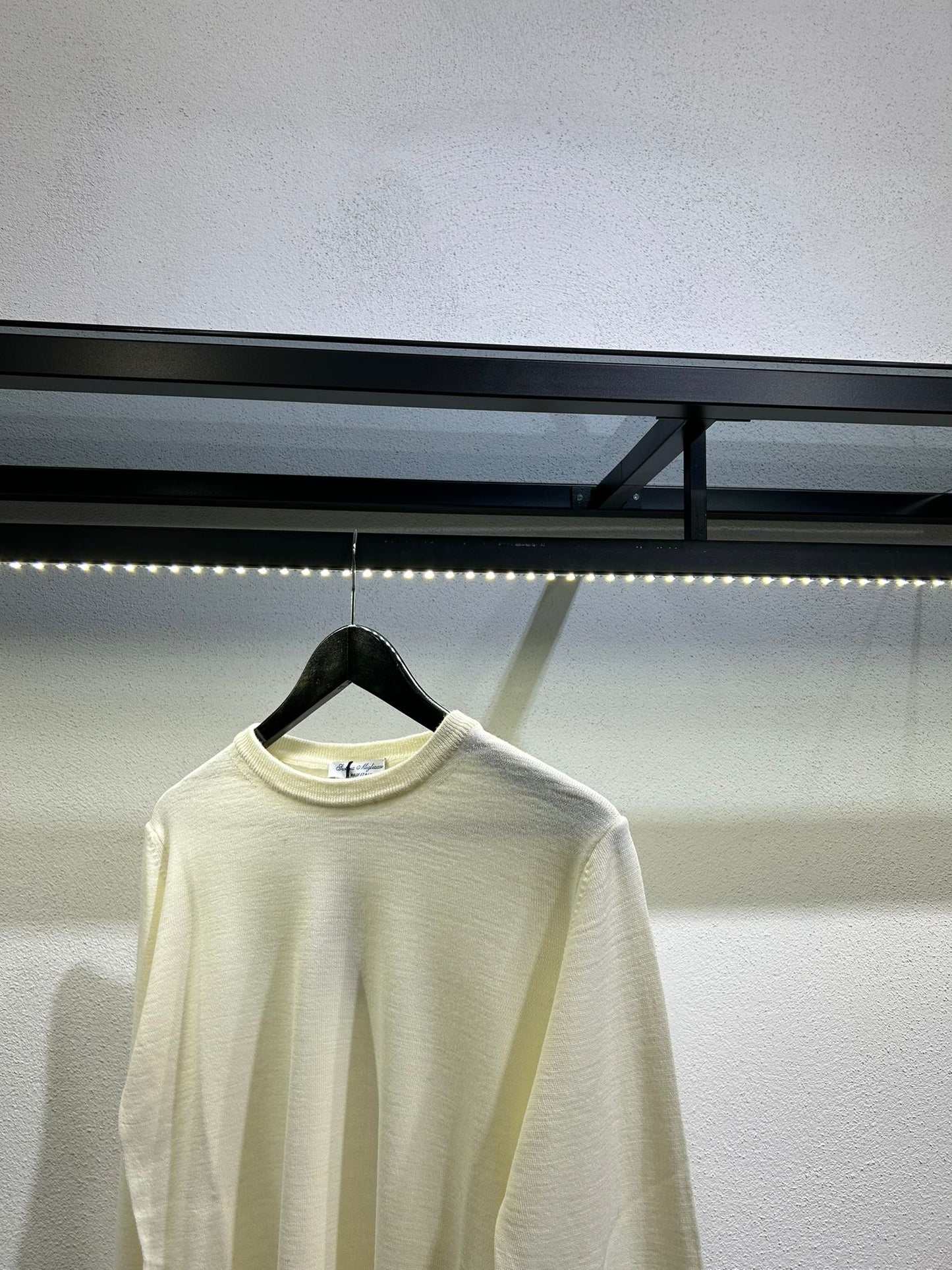 MAGLIA GIROCOLLO IN LANA MERINOS - 1279