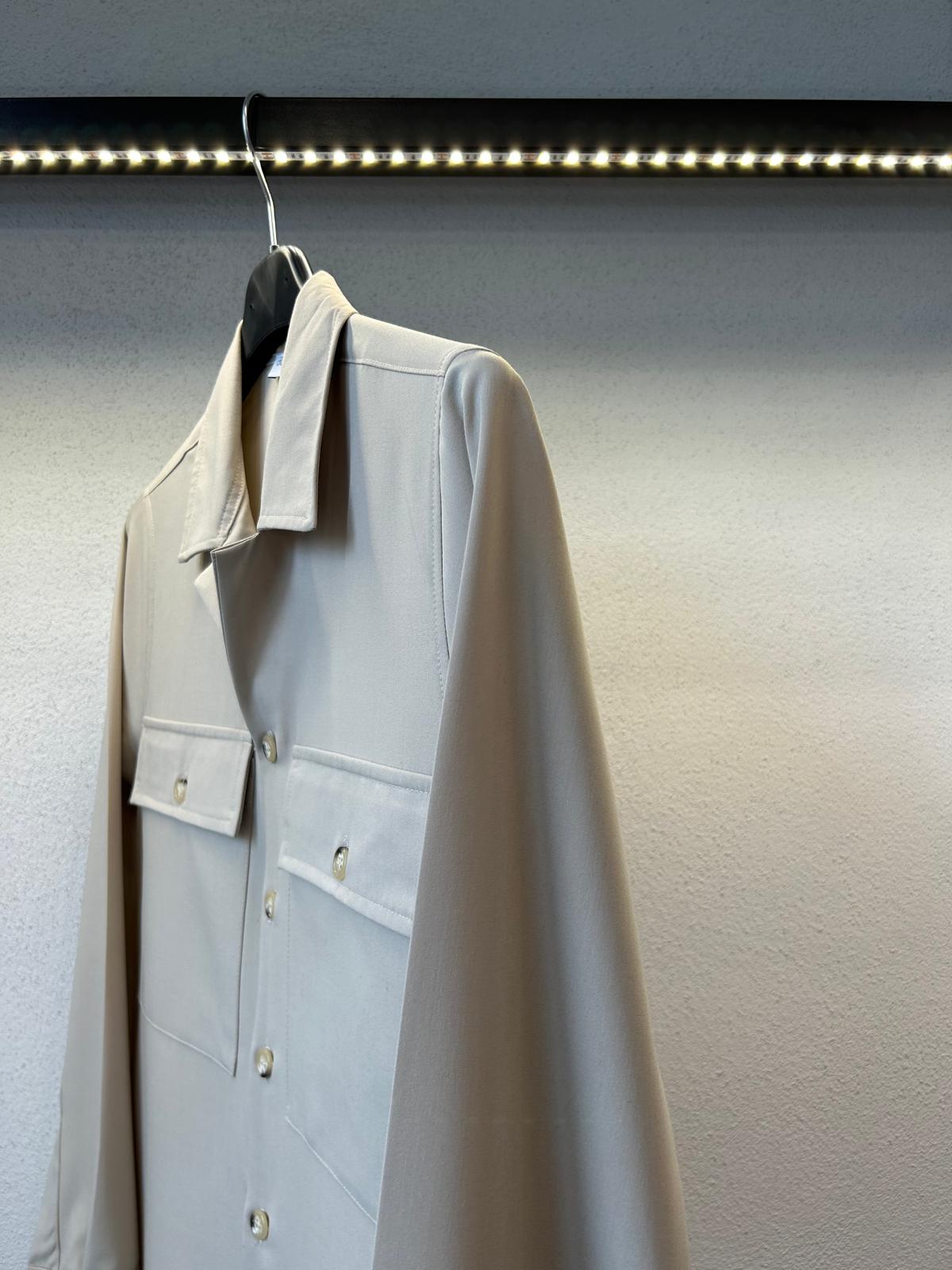CAMICIA SAHARIANA MILLER CON TASCONI DA COMPLETO - 1107