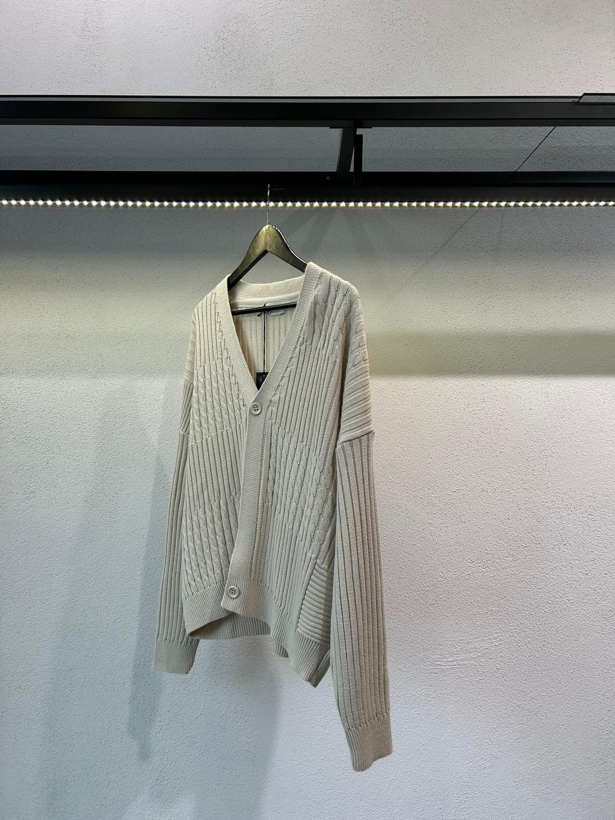 CARDIGAN OVERSIZE DUE BOTTONI - 1514