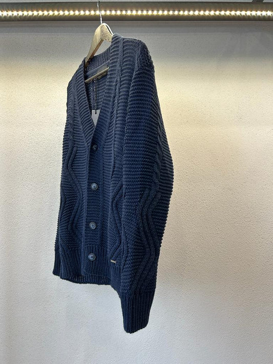 CARDIGAN COMODO CON TRAMA